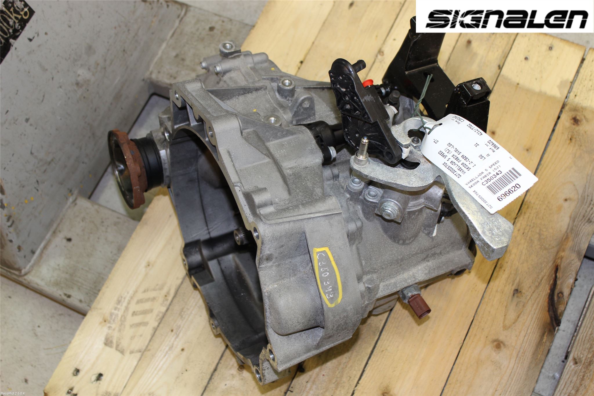 Skoda FABIA 07-14 Växellåda Man 5 Vxl