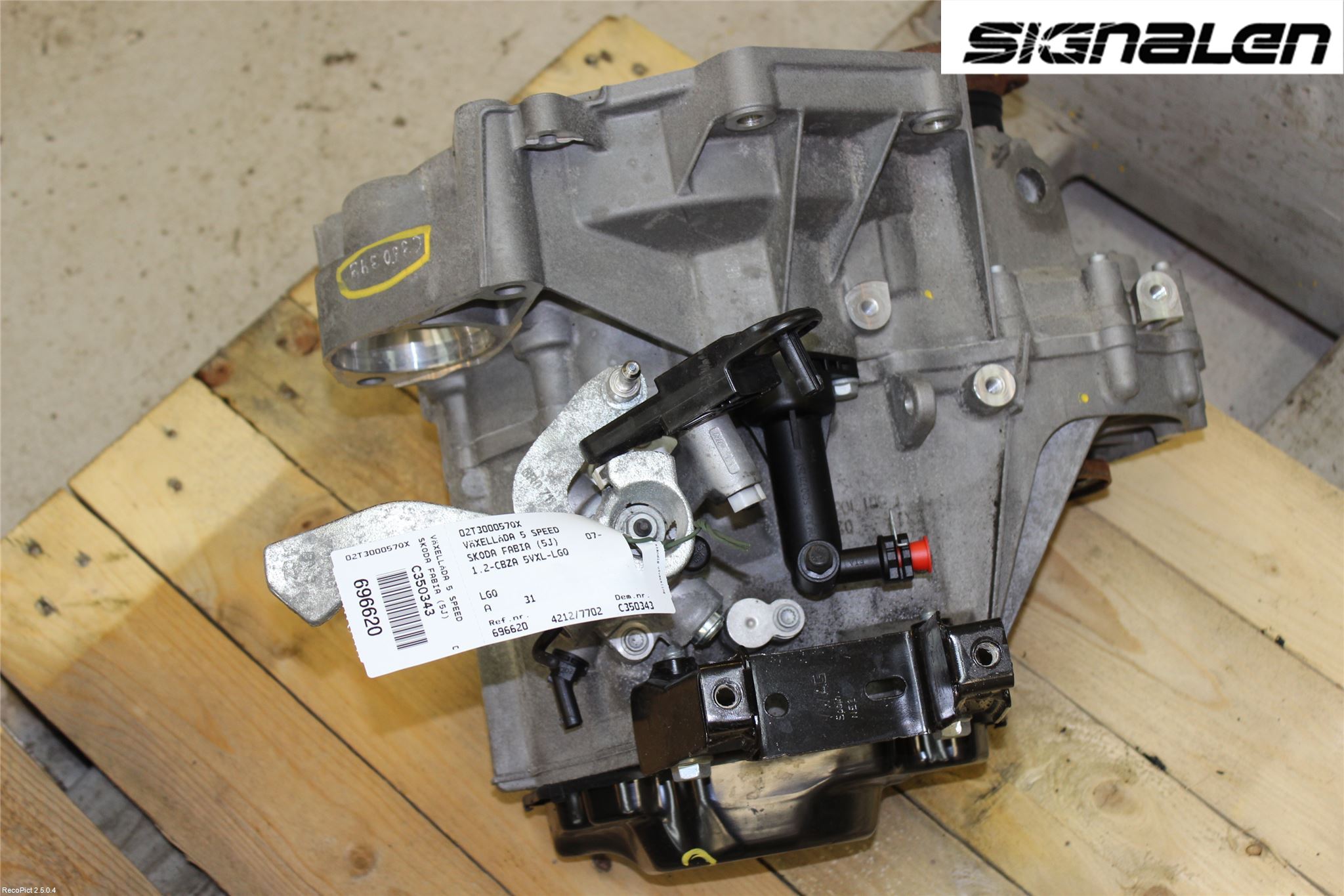 Skoda FABIA 07-14 Växellåda Man 5 Vxl