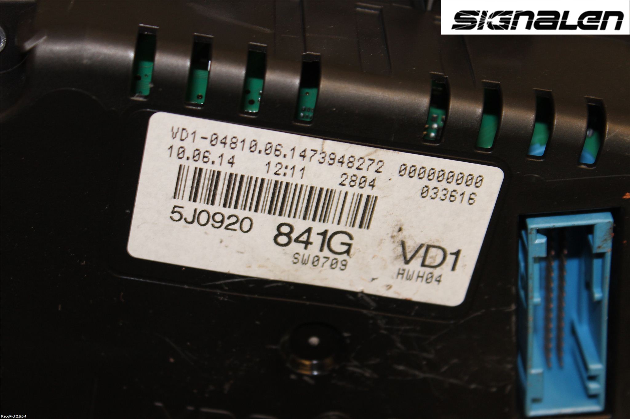 Skoda FABIA 07-14 Instrument Komb