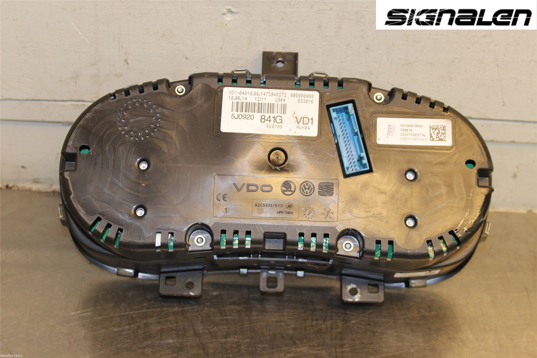 Skoda FABIA 07-14 Instrument Komb