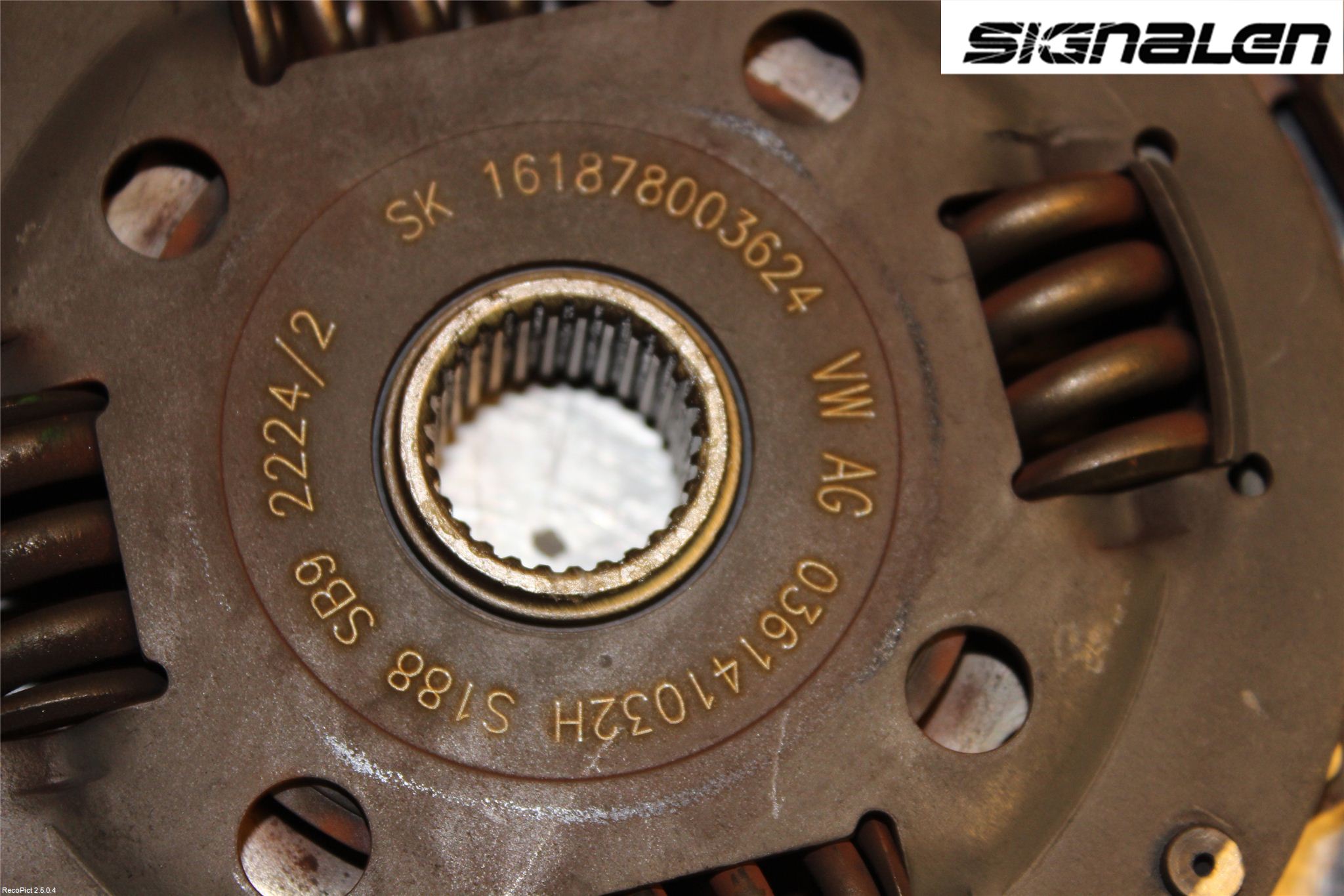 Skoda FABIA 07-14 Koppling-Lamell