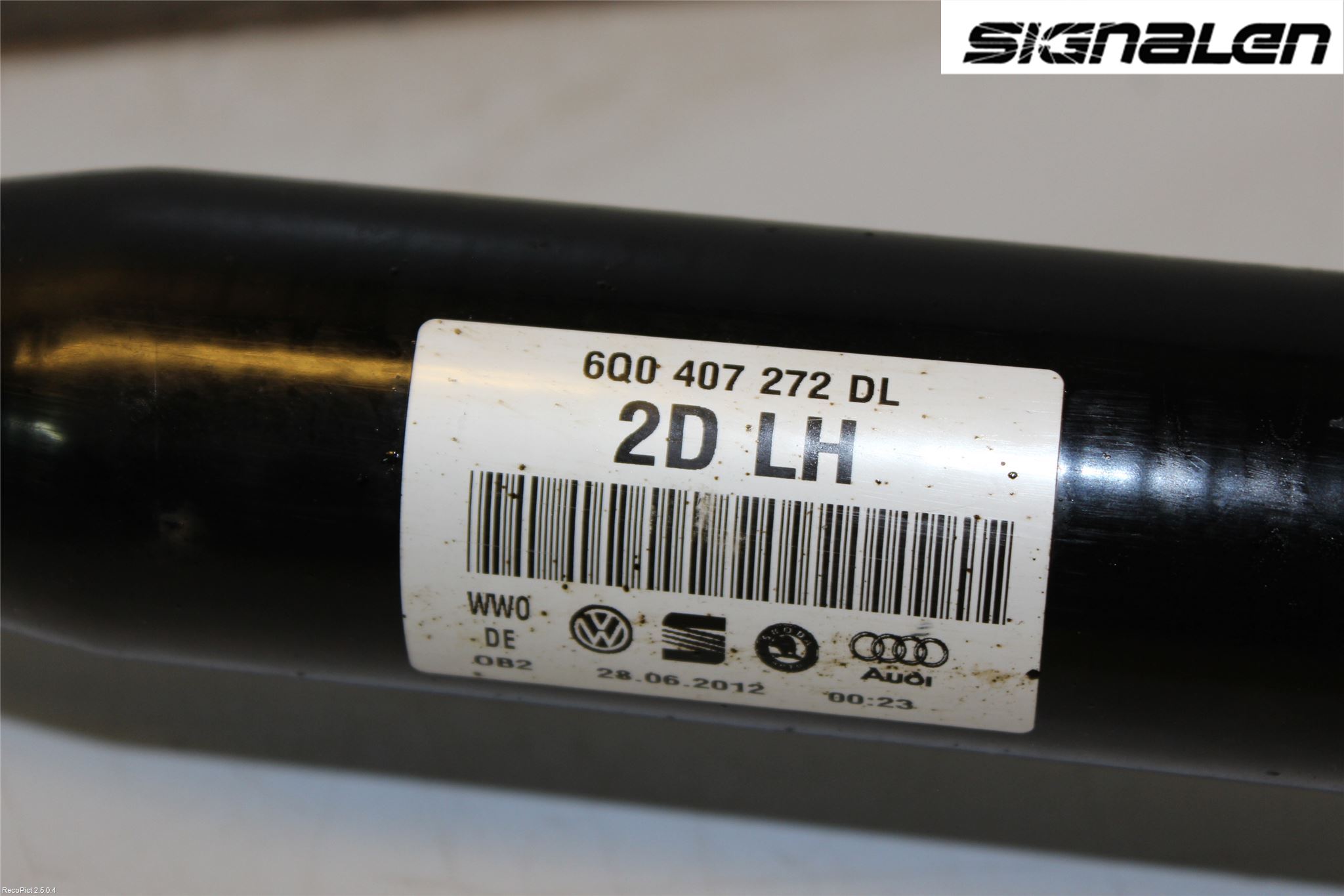 Skoda FABIA 07-14 Drivaxel Fram Höger