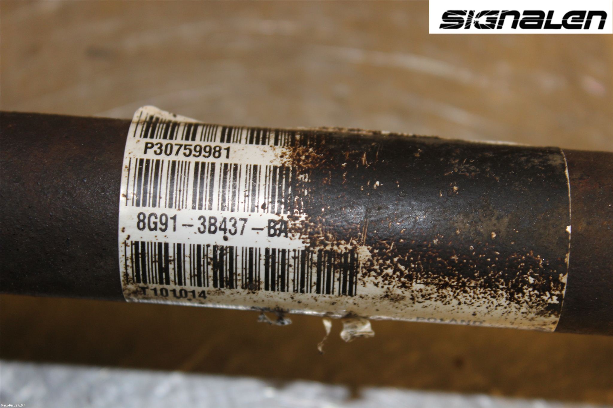Ford MONDEO 07-15 Drivaxel Fram Vänster