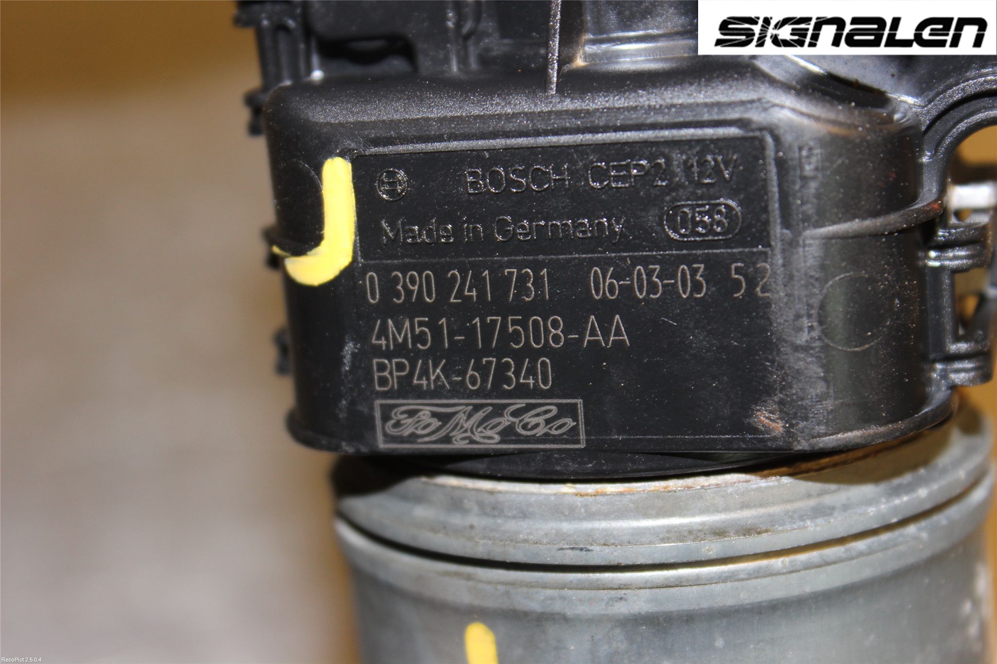Ford FOCUS     04-07 Torkarmotor Vindruta