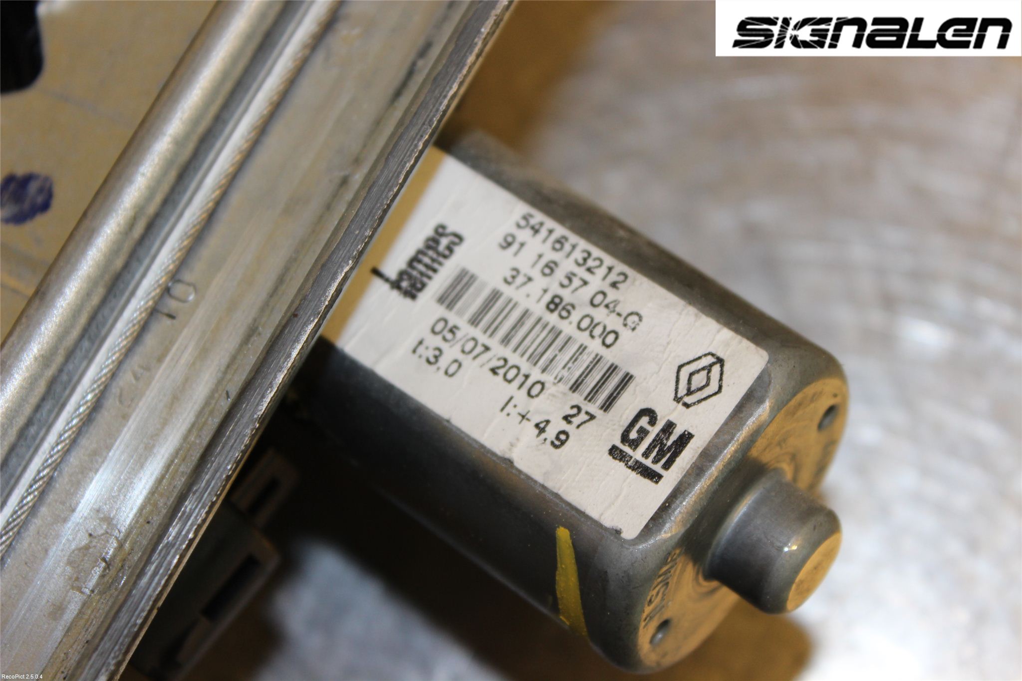 Opel VIVARO 01-14 Fönsterhiss El Kompl