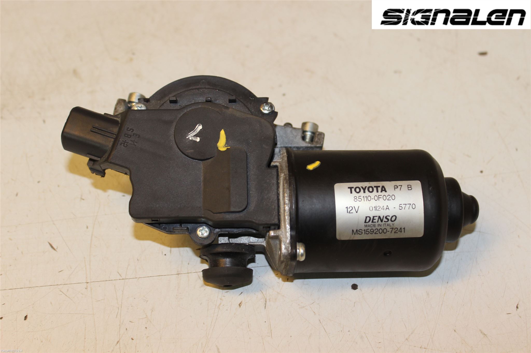 Toyota COROLLA VERSO 04-07 Torkarmotor Vindruta