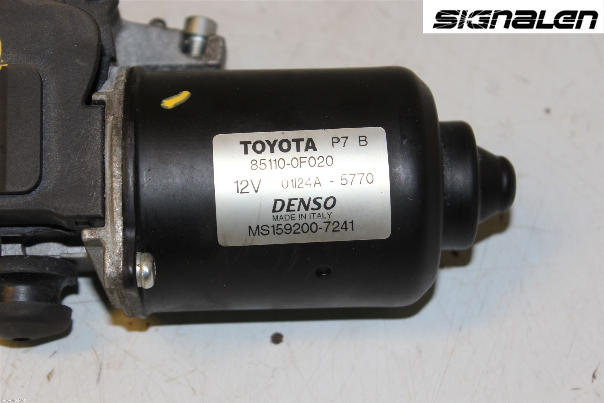 Toyota COROLLA VERSO 04-07 Torkarmotor Vindruta