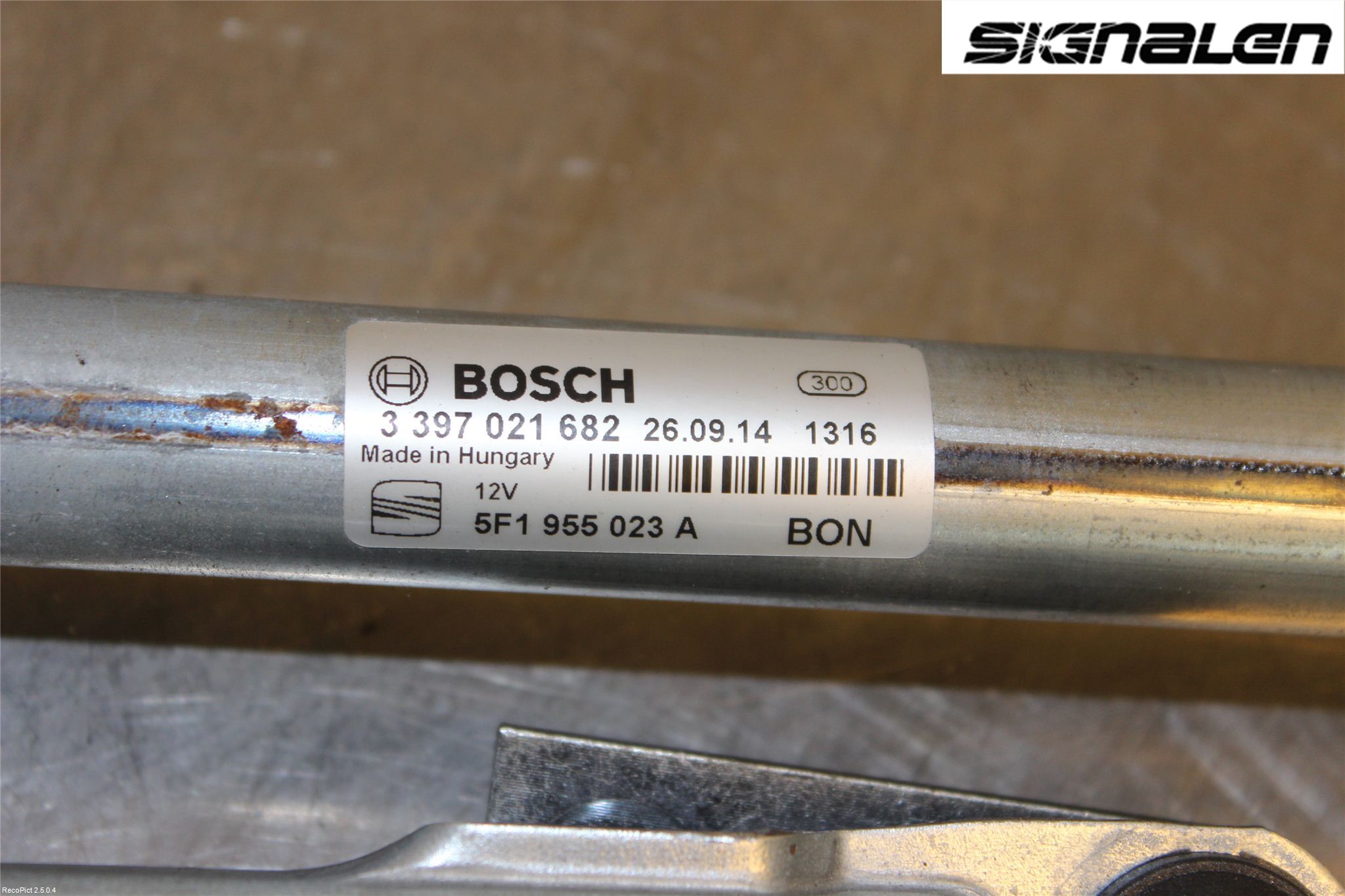 Seat LEON 13-20 Torkarmekanism Vindruta