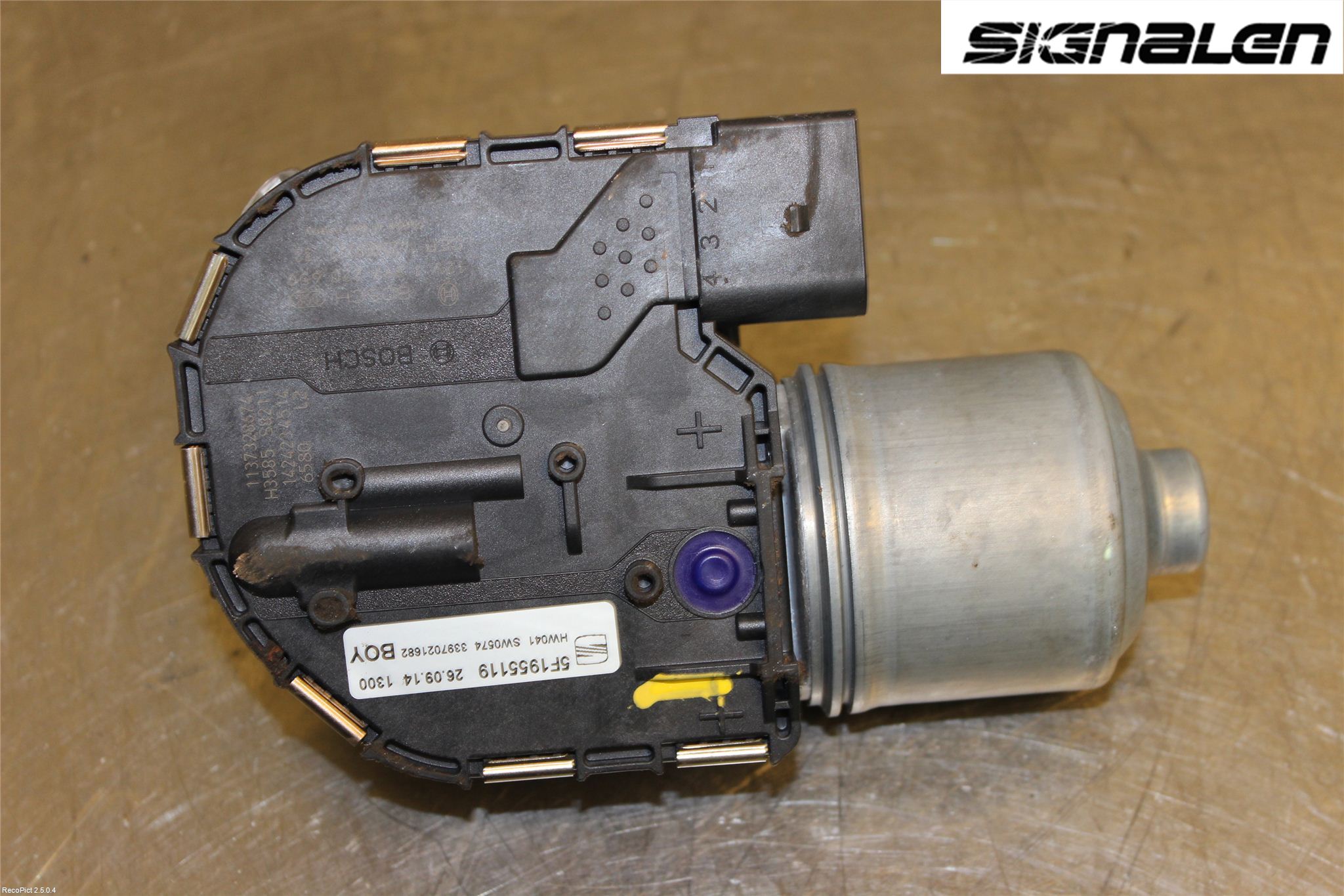 Seat LEON 13-20 Torkarmotor Vindruta