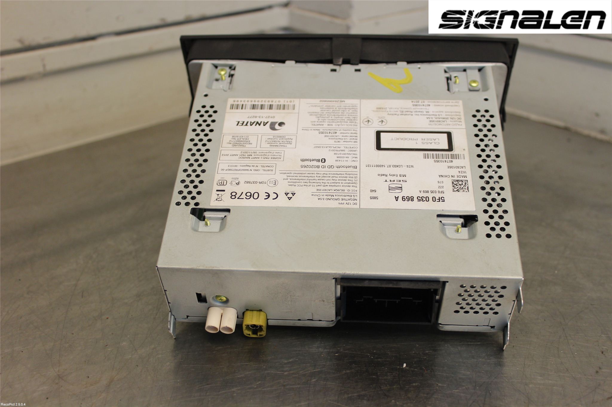 Seat LEON 13-20 Radio