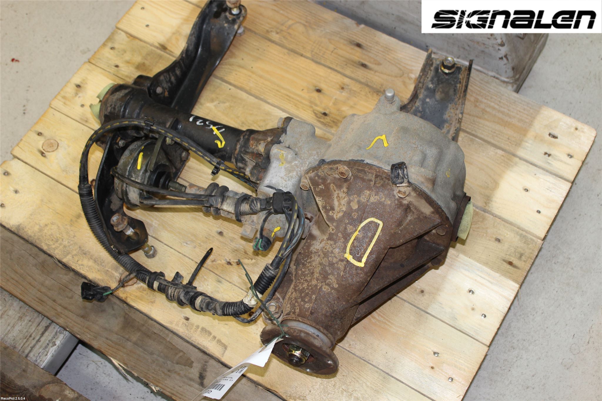 Ford RANGER EU/USA 07-11 Framvagn Diffrential