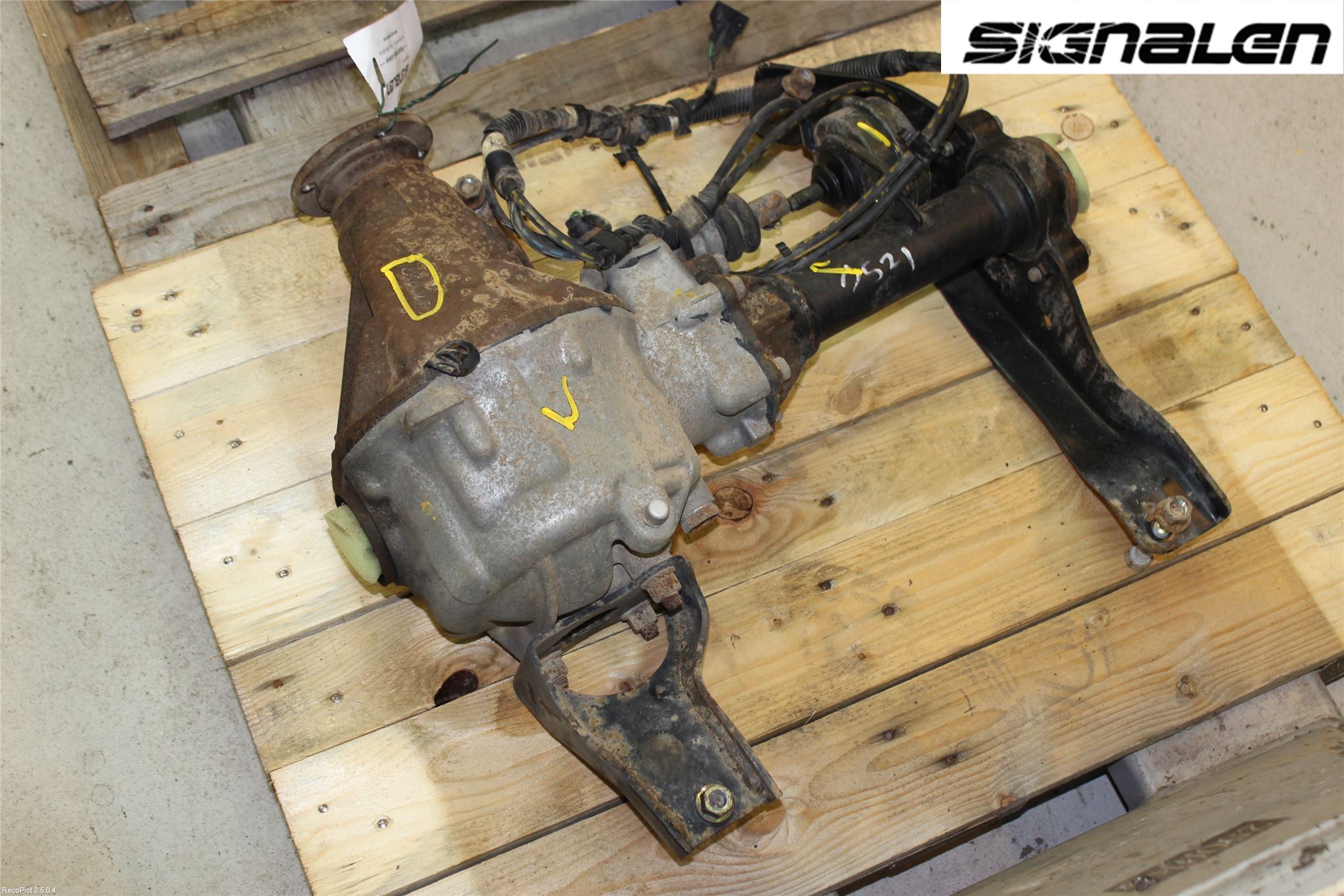 Ford RANGER EU/USA 07-11 Framvagn Diffrential