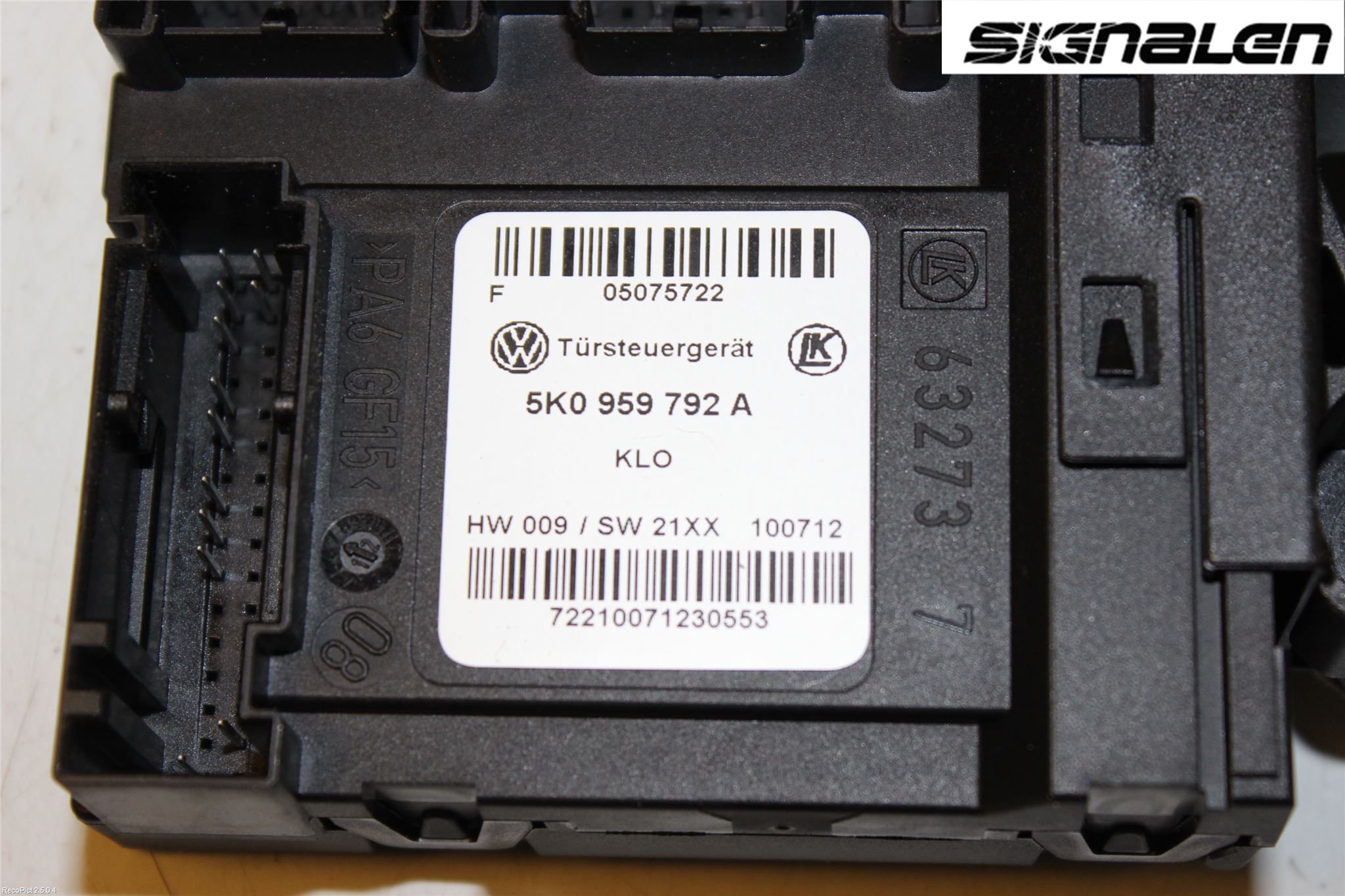 Volkswagen VW GOLF PLUS/CROSS GOLF 04-14 Fönsterhissmotor