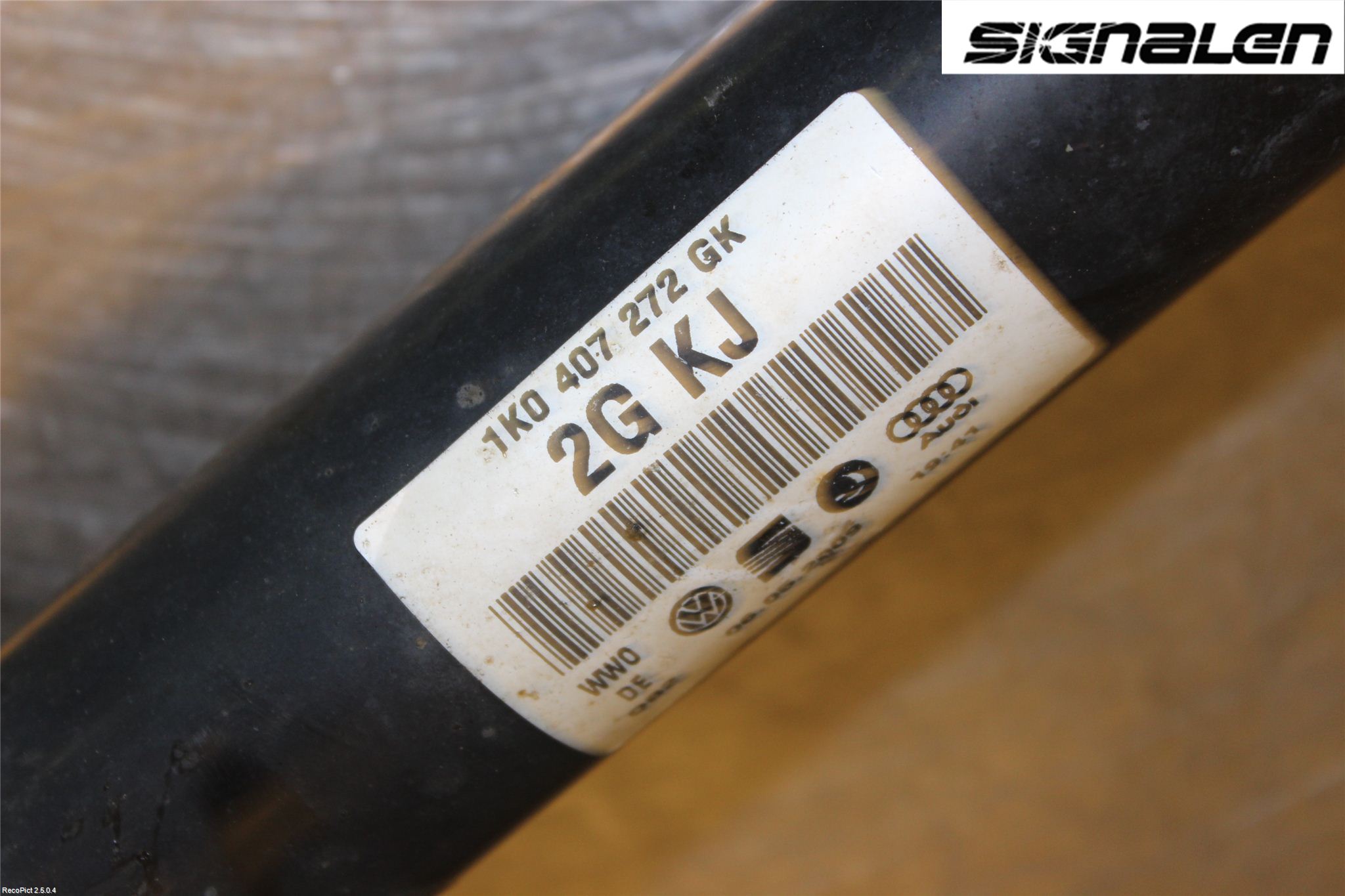 Volkswagen VW GOLF VI 09-13 Drivaxel Fram Höger