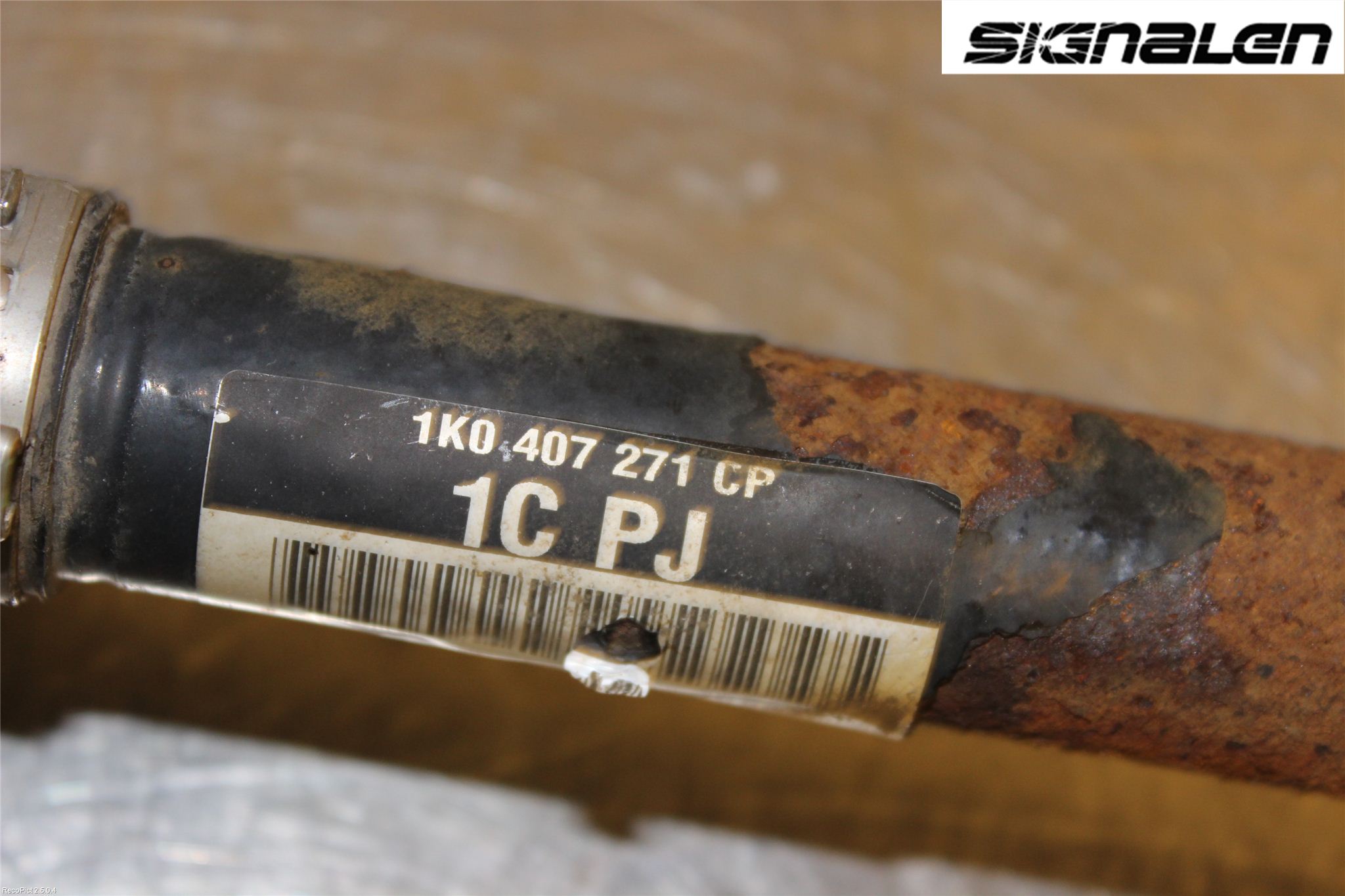 Volkswagen VW GOLF VI 09-13 Drivaxel Fram Vänster