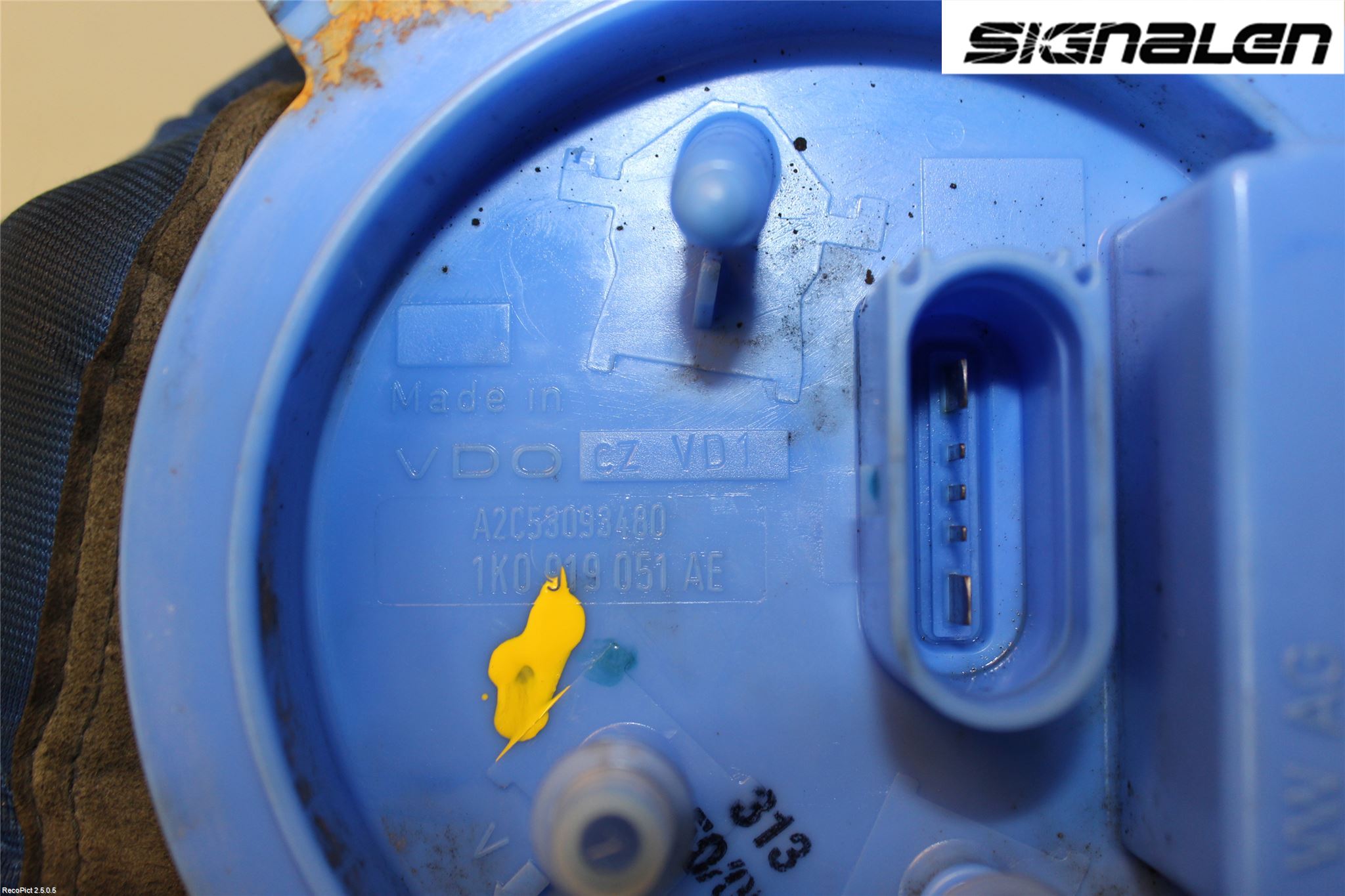 Skoda OCTAVIA (1Z) 05-13 Bränslepump El