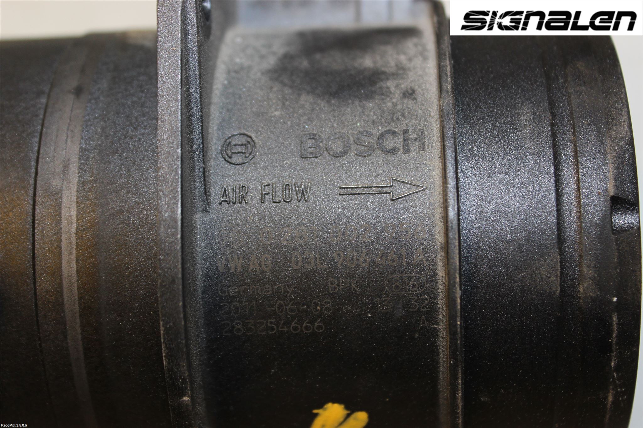 Volkswagen VW PASSAT 11-14 Injluftmassamätare