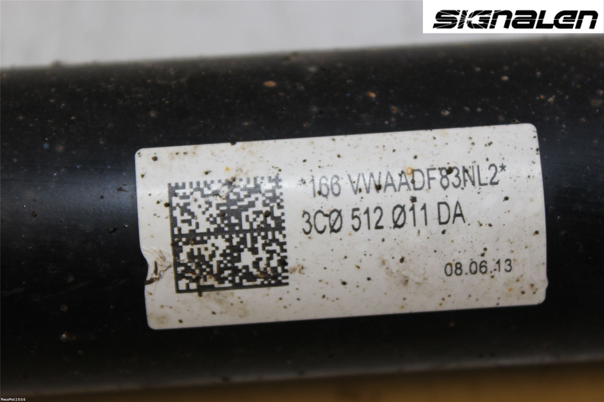 Volkswagen VW PASSAT 11-14 Stötdämpare Bak