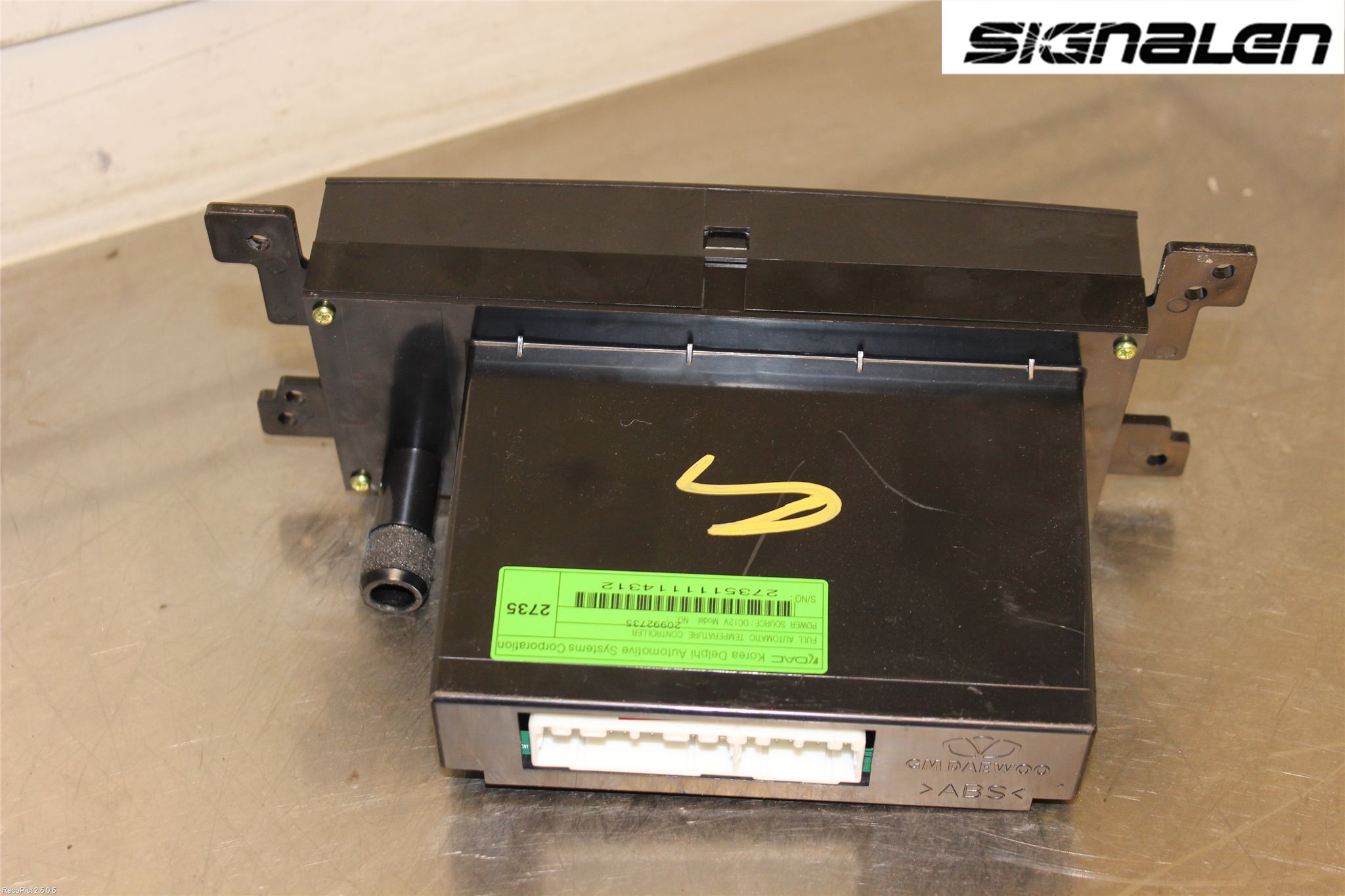 Chevrolet CAPTIVA Ac Styrenhet Ac Manöveren