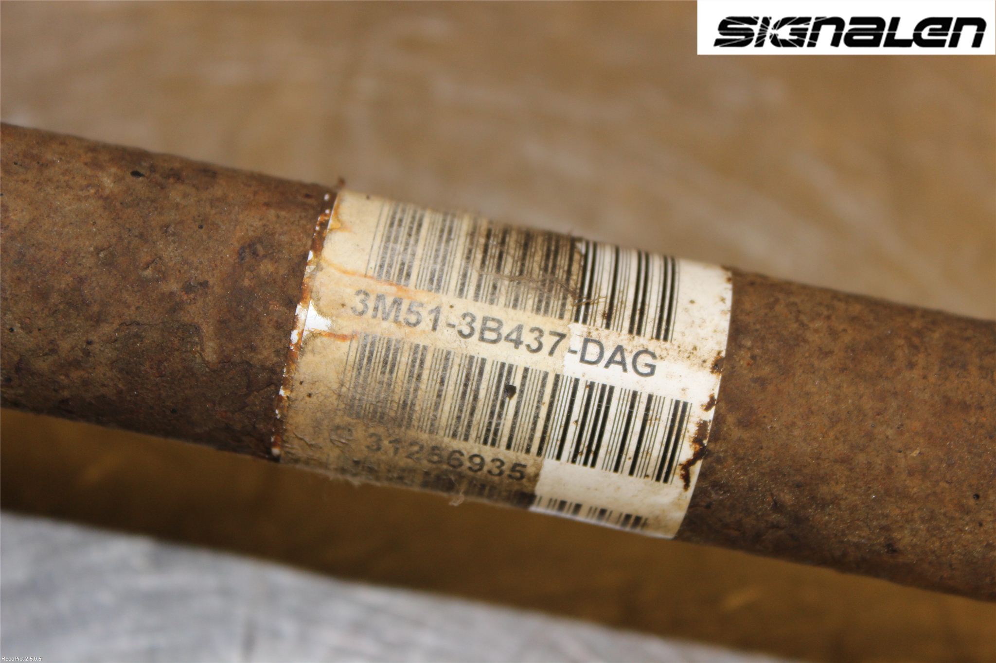 Ford FOCUS 08-11 Drivaxel Fram Vänster