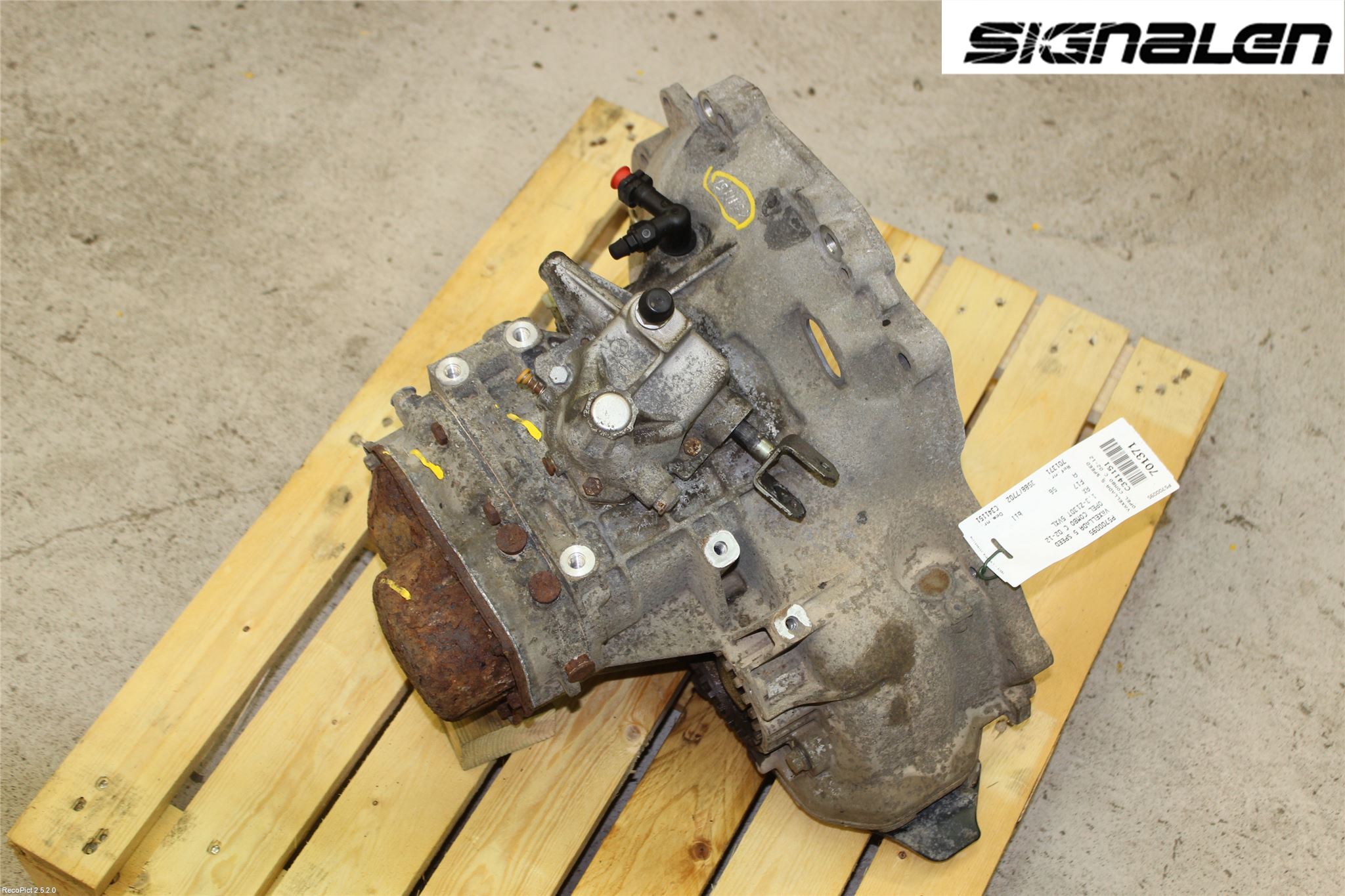 Opel COMBO 02-12 Växellåda Man 5 Vxl