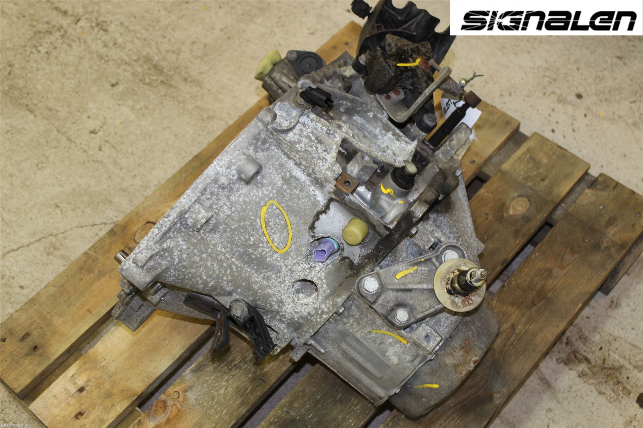 Citroen C4 GRAND PICASSO 07-13 Växellåda Man 5 Vxl