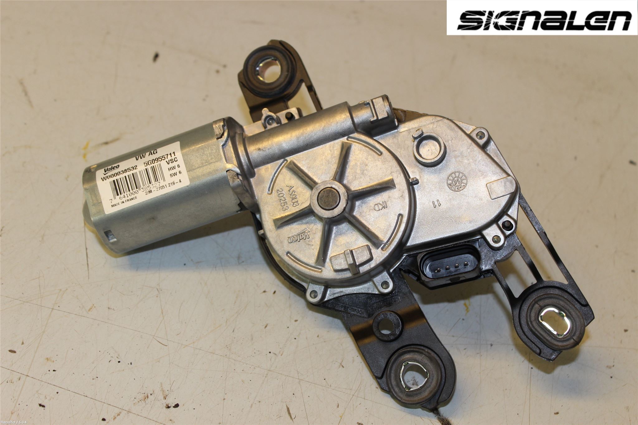 Volkswagen VW GOLF / E-GOLF VII 13-20 Torkarmotor Baklucka