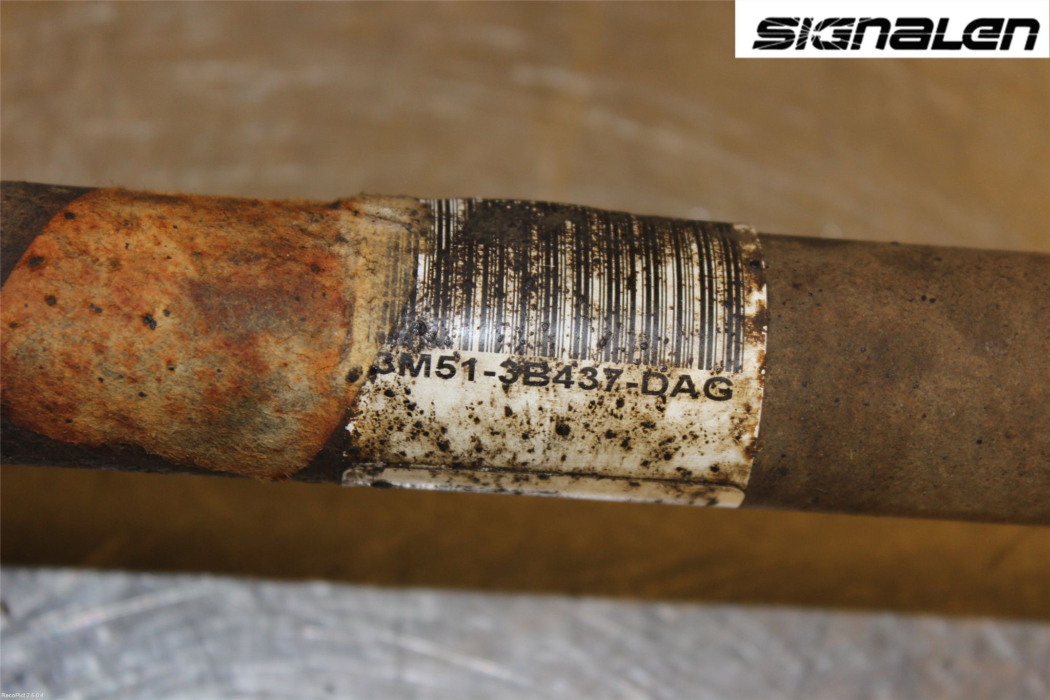 Ford FOCUS 08-11 Drivaxel Fram Vänster