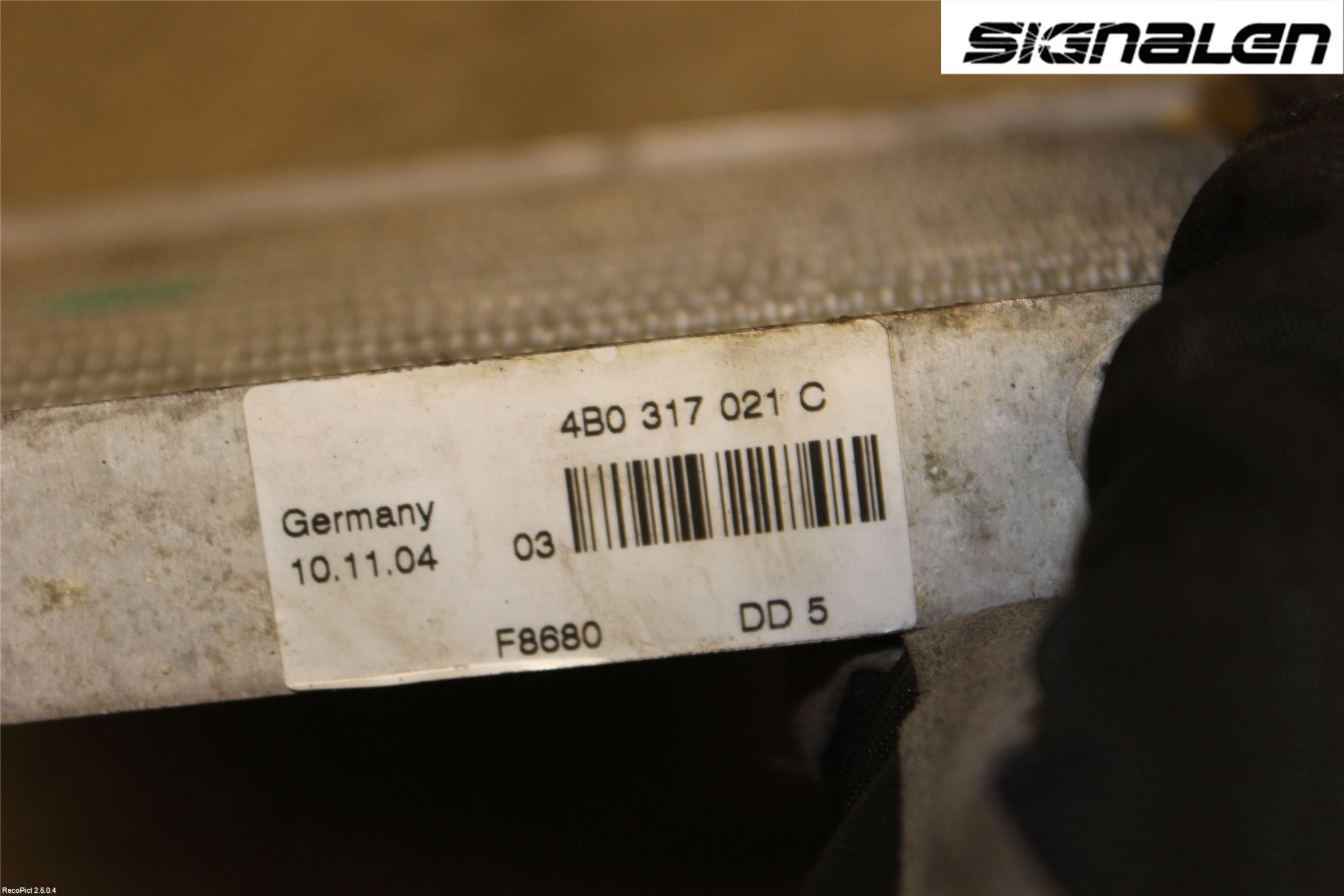 Audi ALLROAD 01-05 Oljekylare Automat