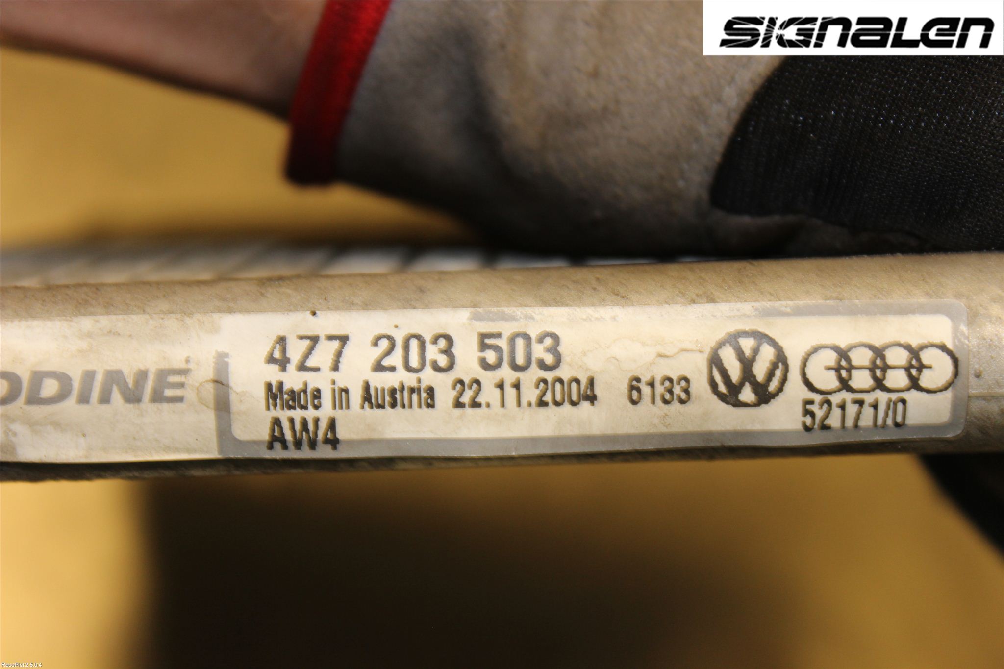 Audi ALLROAD 01-05 Kylare Aut