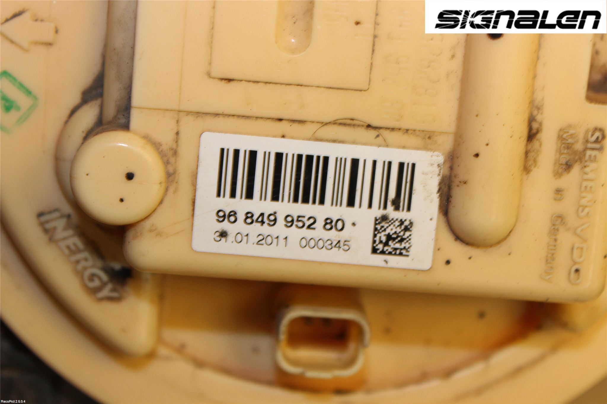 Citroen BERLINGO 08-18 Givare Tank