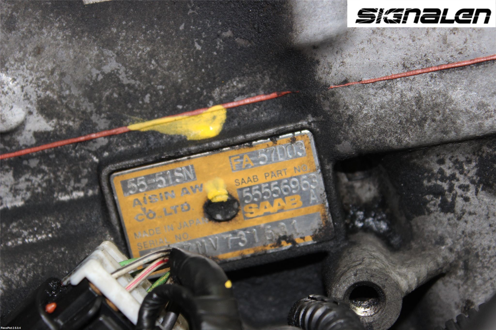 Saab 9-5     06-10 Växellåda Automat