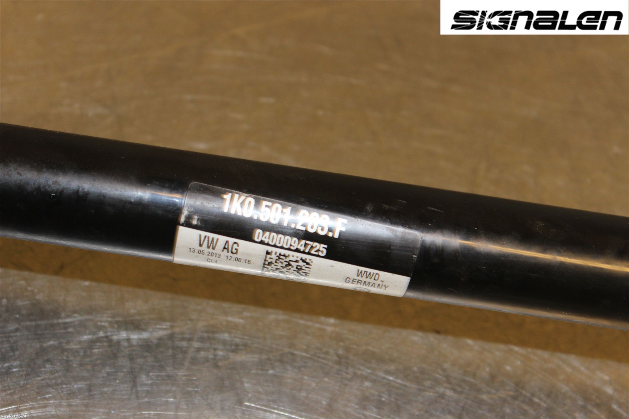 Skoda SUPERB 09-15 Drivaxel Bak Vänster