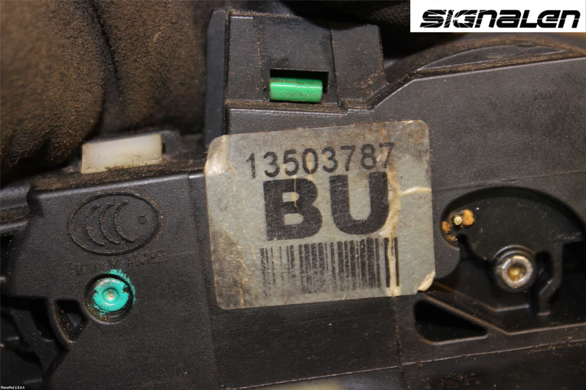 GM CHEVROLET CRUZE Låskista-Dörrlås