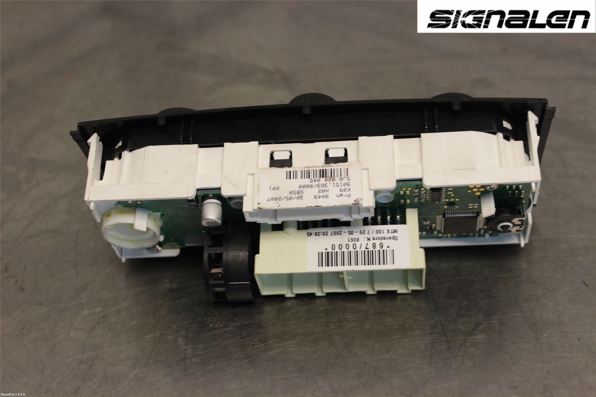 Skoda ROOMSTER Ac Styrenhet Ac Manöveren