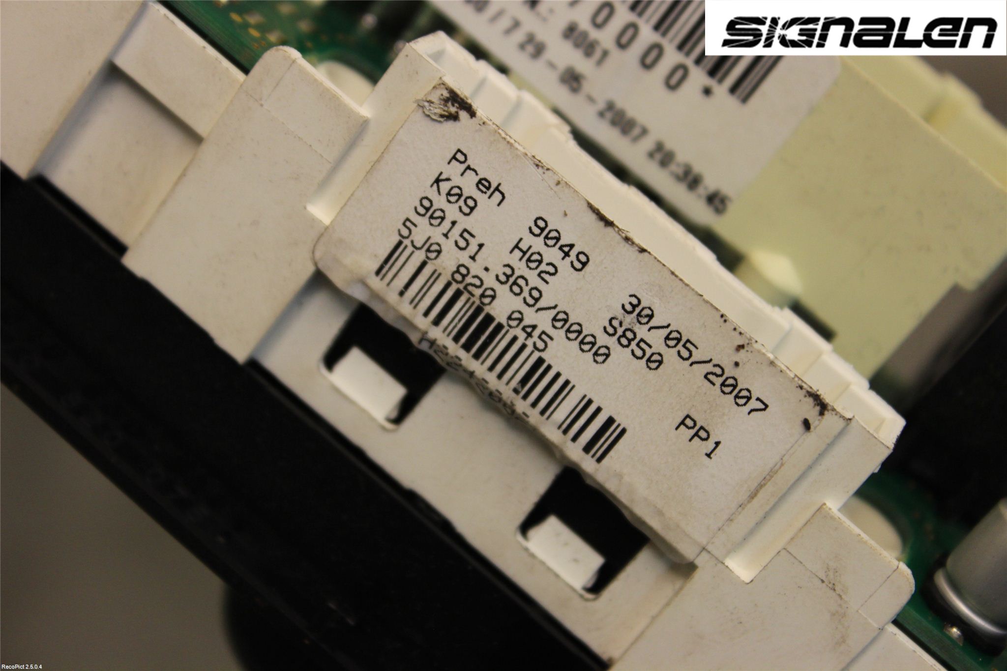 Skoda ROOMSTER Ac Styrenhet Ac Manöveren