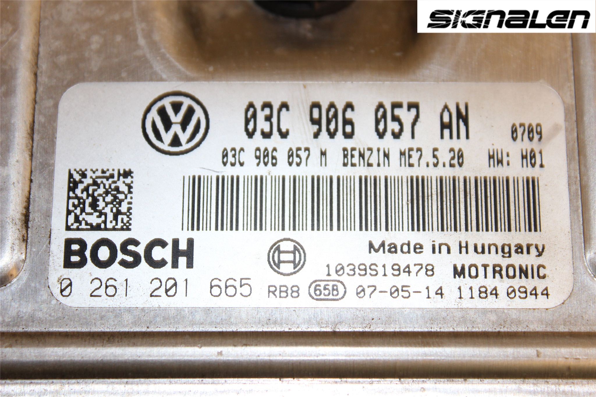 Skoda ROOMSTER Styrenhet Insprut Bensin