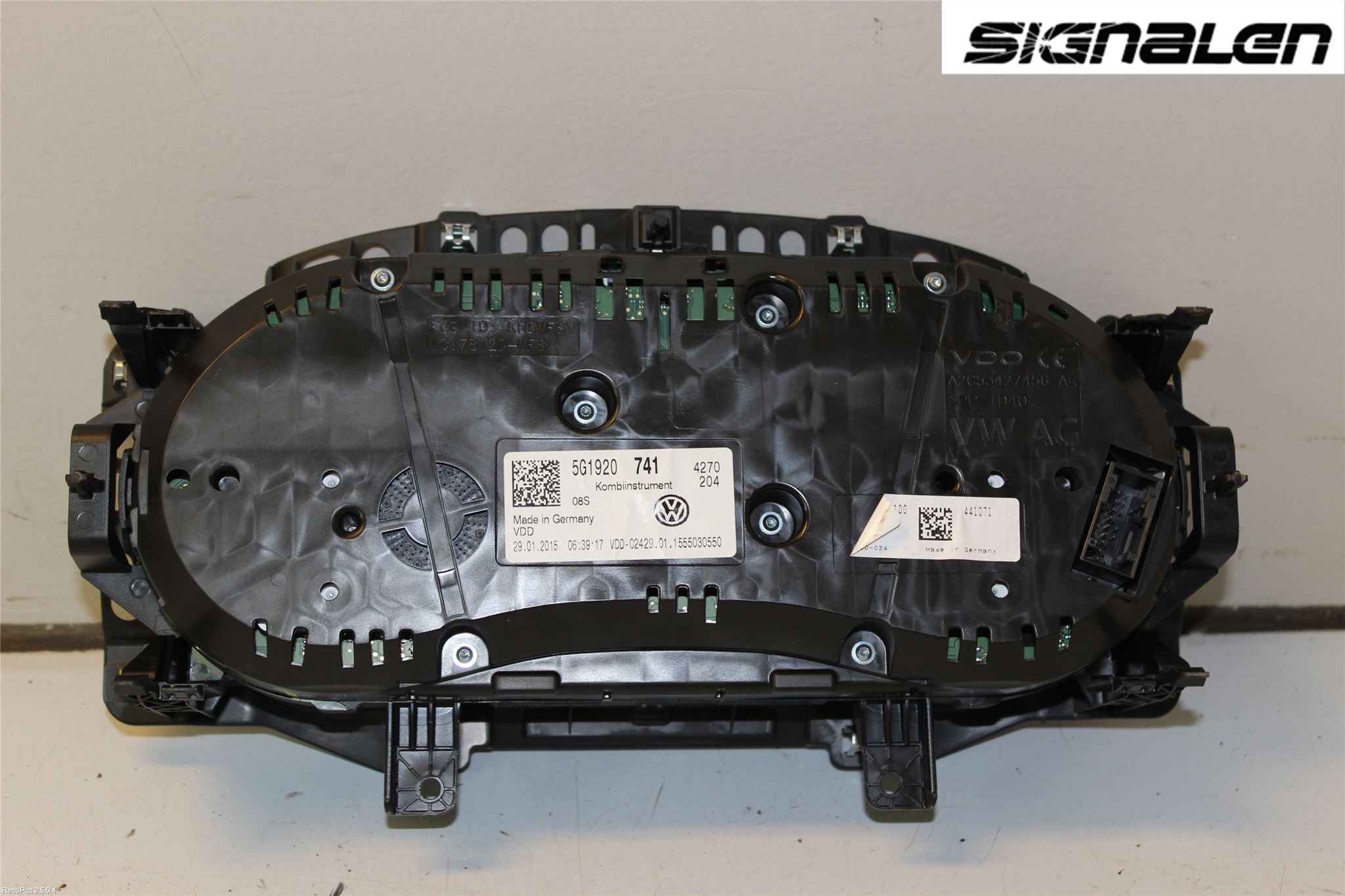 Volkswagen VW GOLF / E-GOLF VII 13-20 Instrument Komb