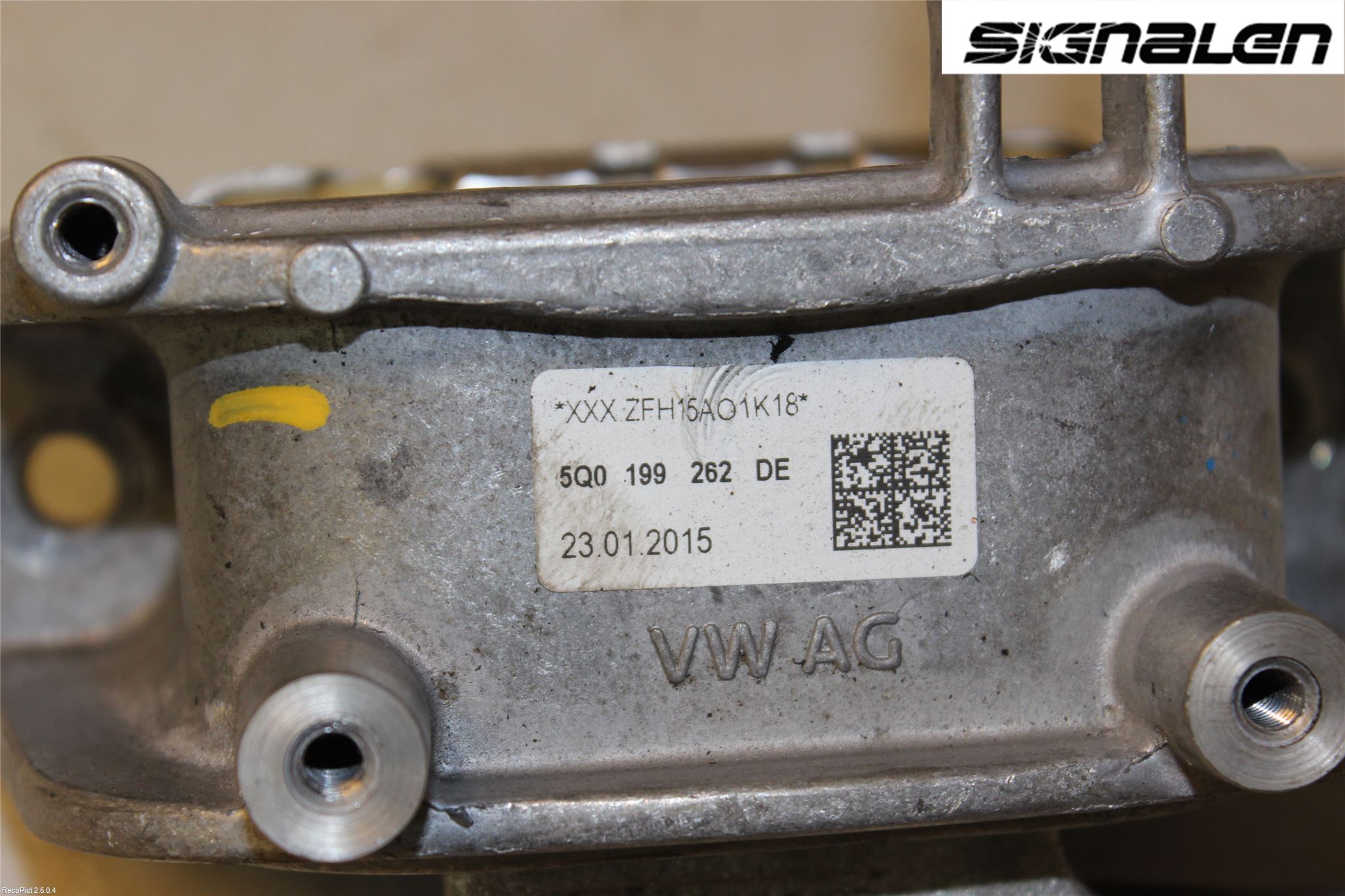 Volkswagen VW GOLF / E-GOLF VII 13-20 Motorfäste