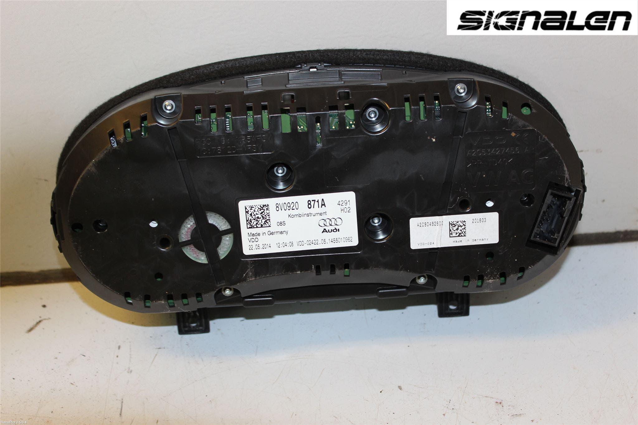 Audi A3/S3 8V 13-20 Instrument Komb