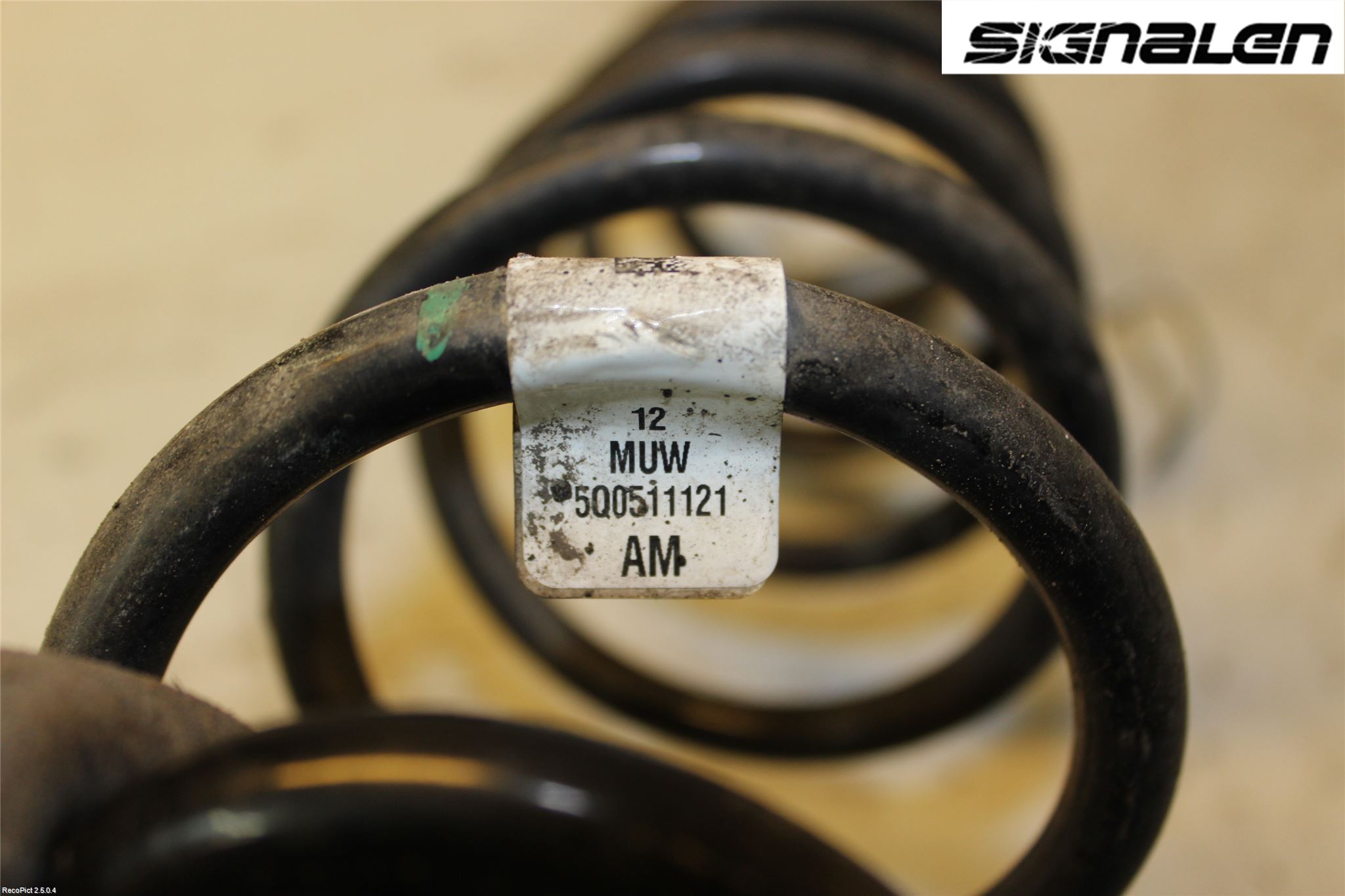 Audi A3/S3 8V 13-20 Fjäder Bak