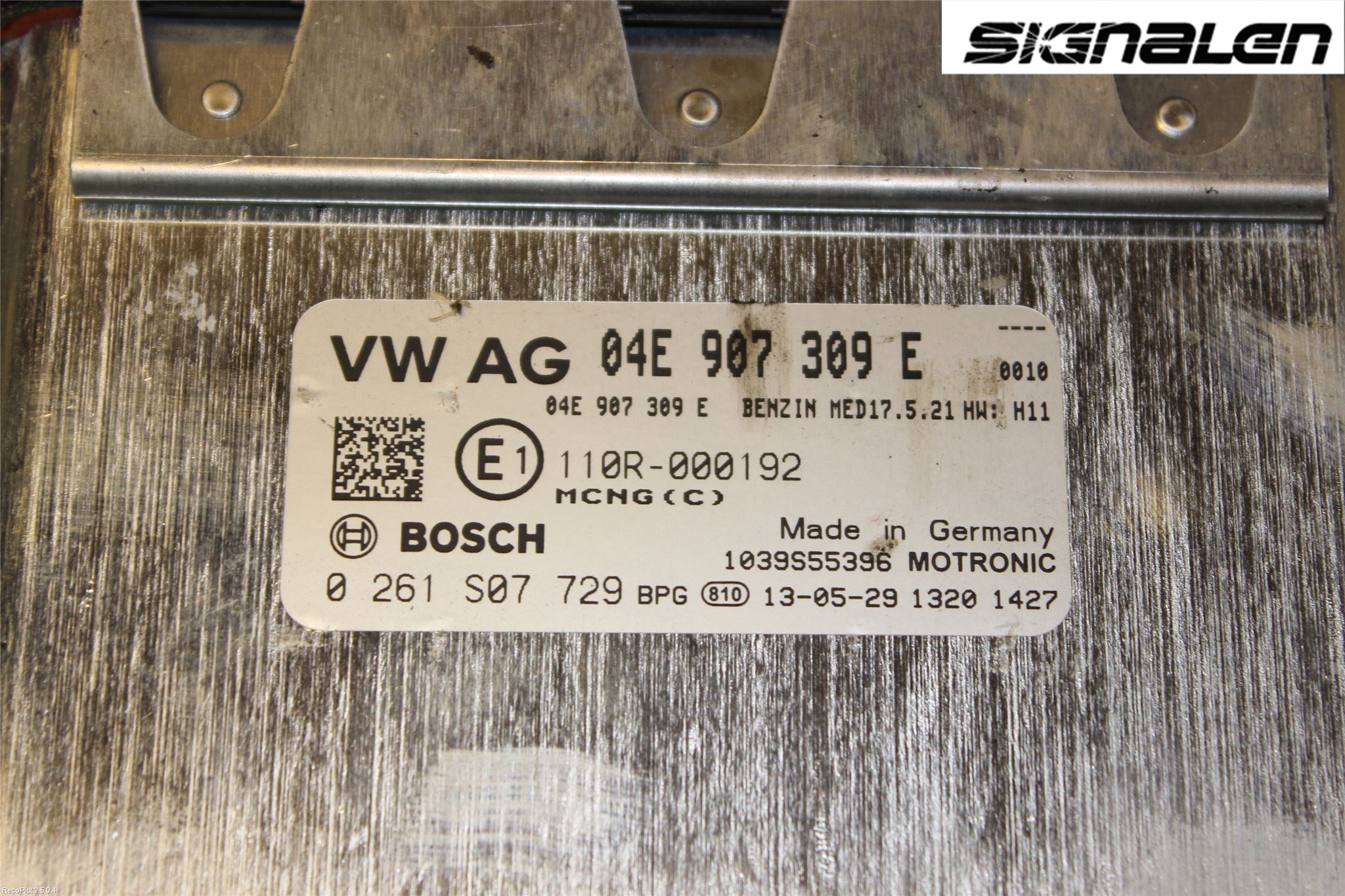 Volkswagen VW GOLF / E-GOLF VII 13-20 Styrenhet Insprut Bensin