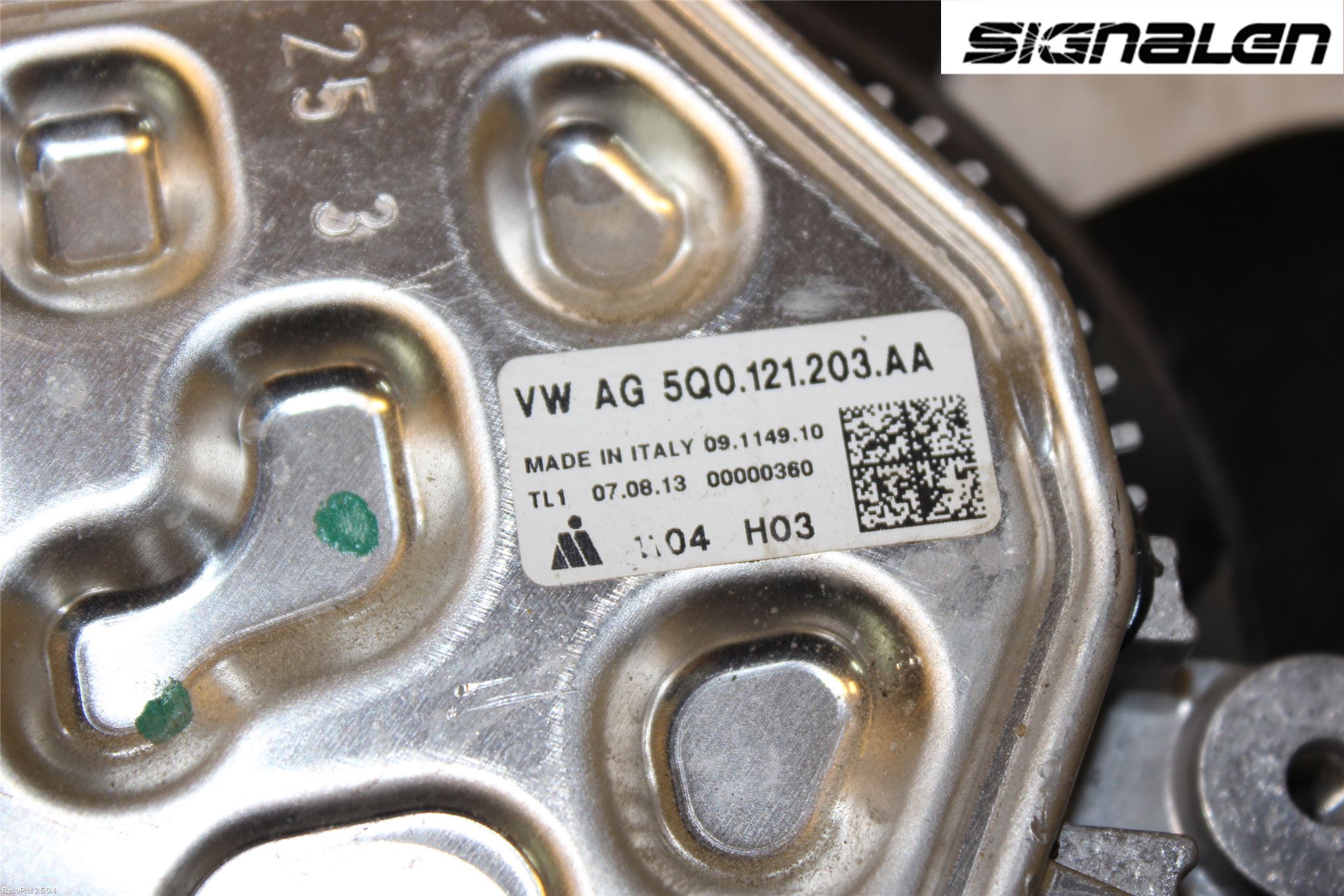 Volkswagen VW GOLF / E-GOLF VII 13-20 Kylfläkt El