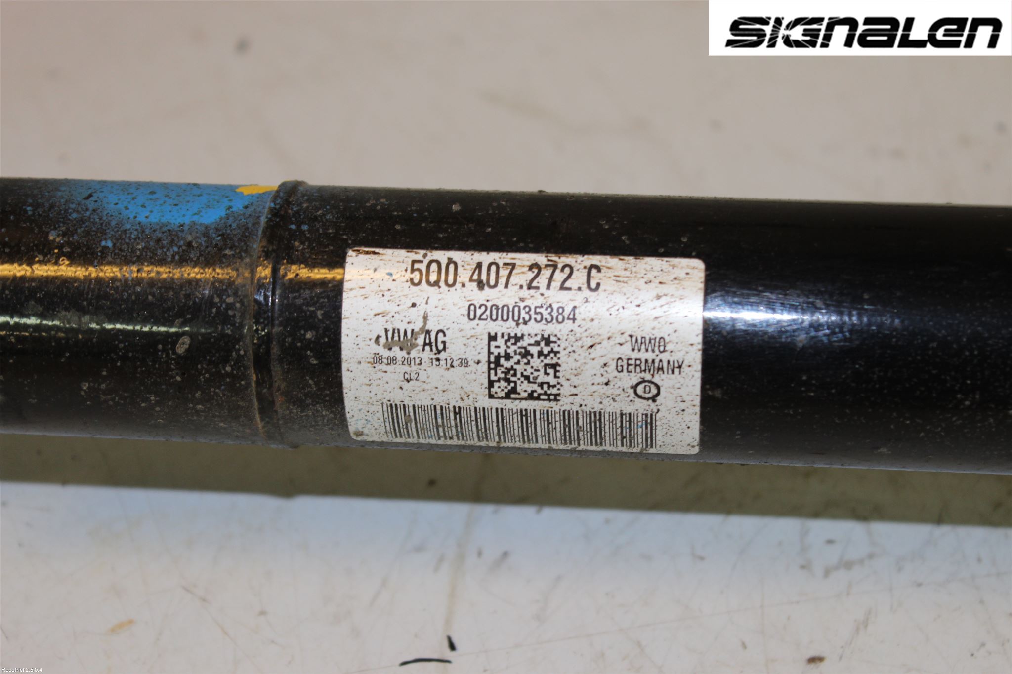 Volkswagen VW GOLF / E-GOLF VII 13-20 Drivaxel Fram Höger