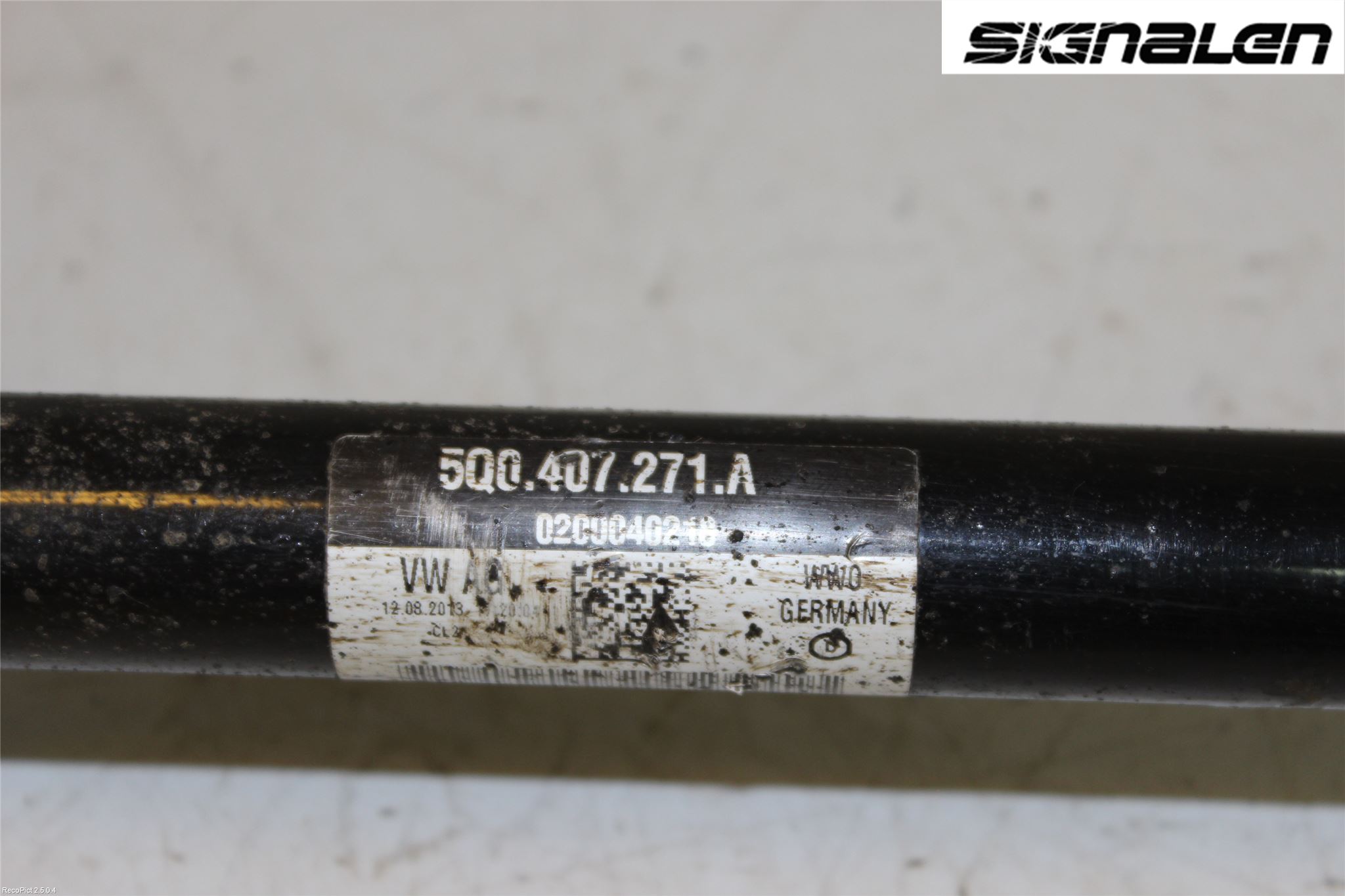 Volkswagen VW GOLF / E-GOLF VII 13-20 Drivaxel Fram Vänster