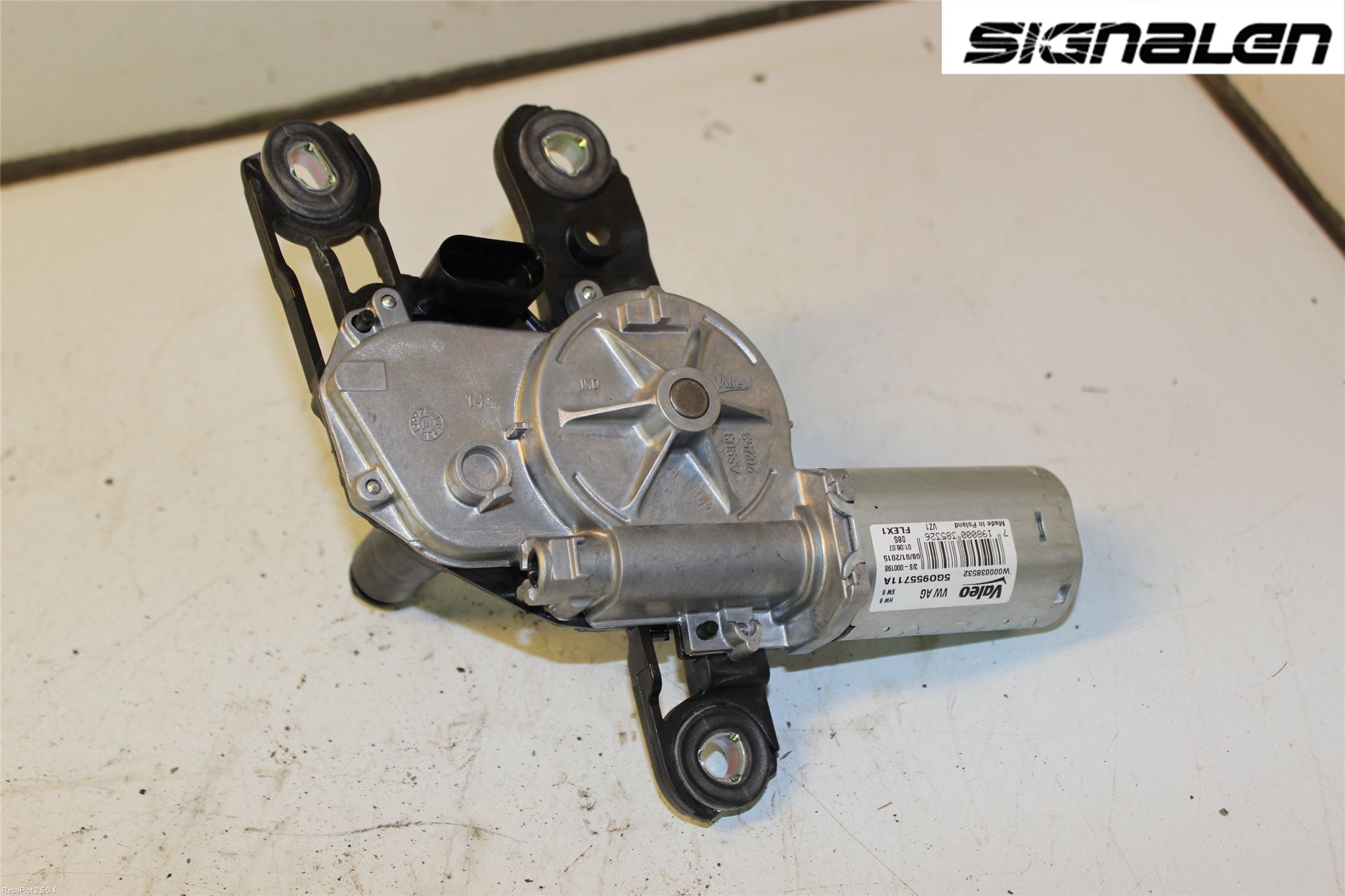 Volkswagen VW GOLF SPORTSVAN 15-20 Torkarmotor Baklucka