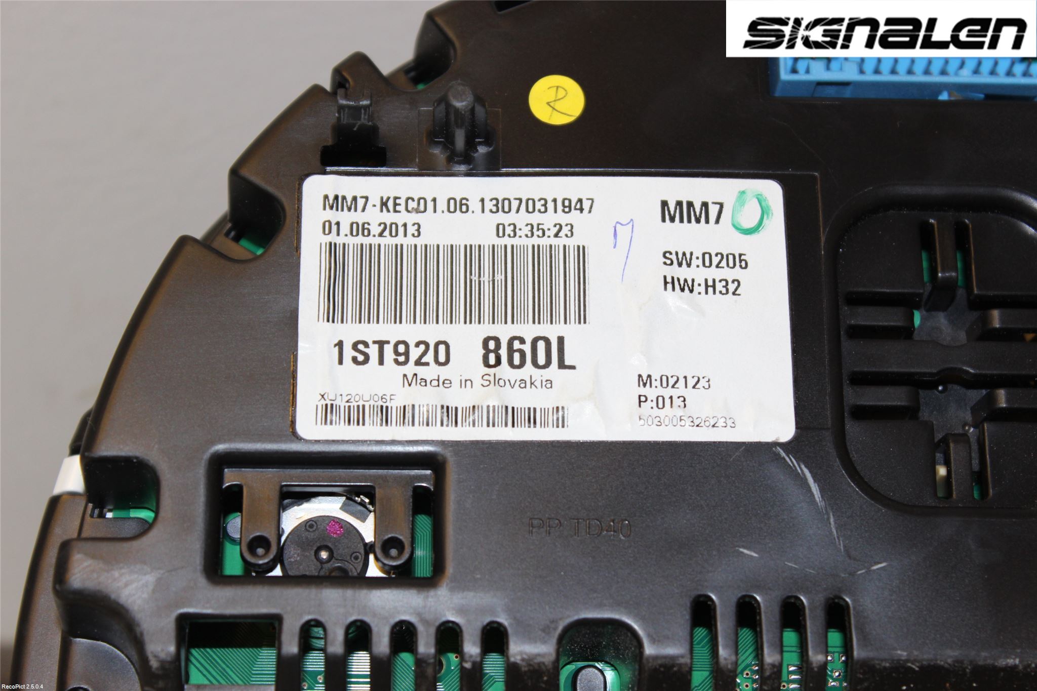 Skoda CITIGO / CITIGO E IV Instrument Komb