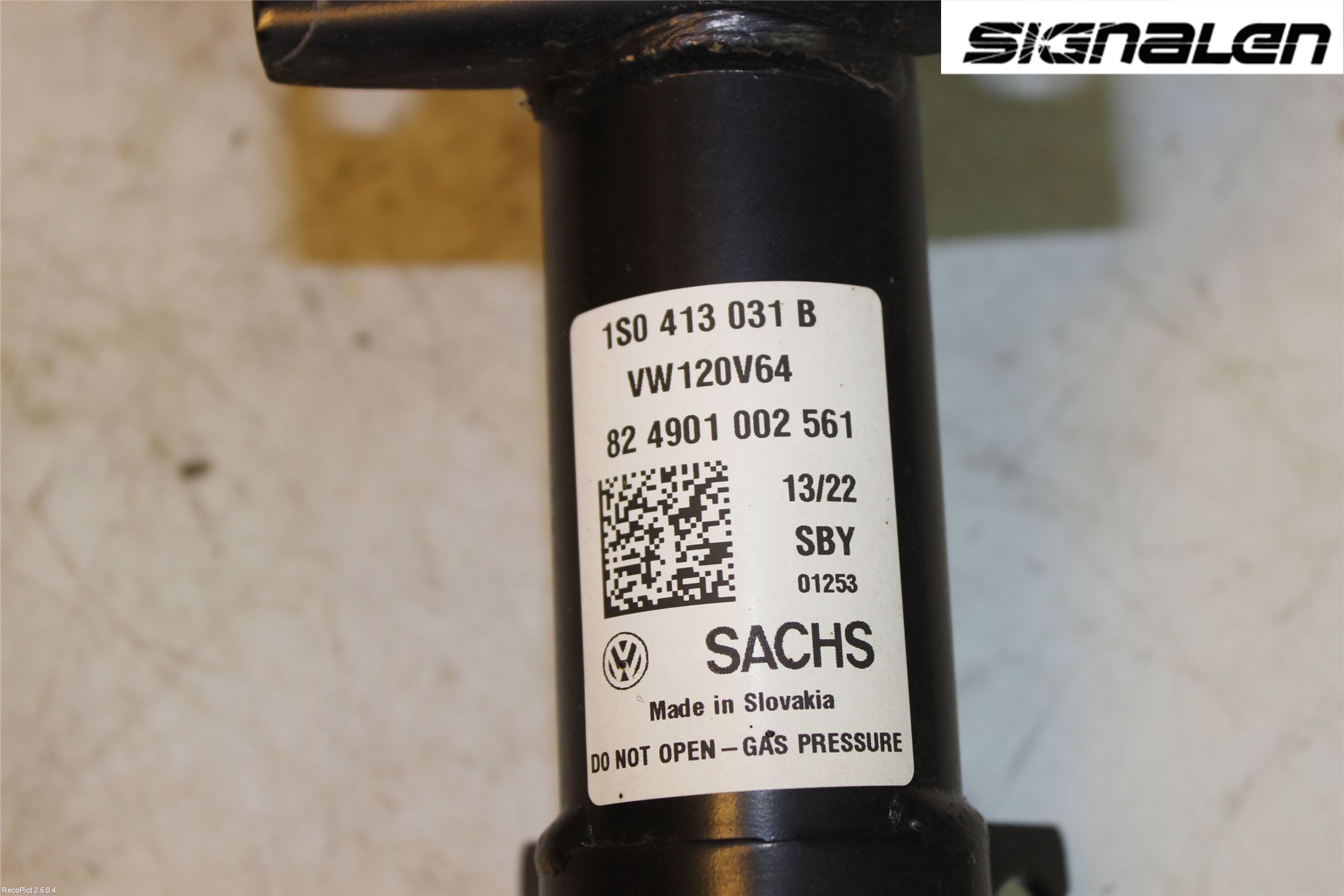 Skoda CITIGO / CITIGO E IV Fjäderben Fram Vänster