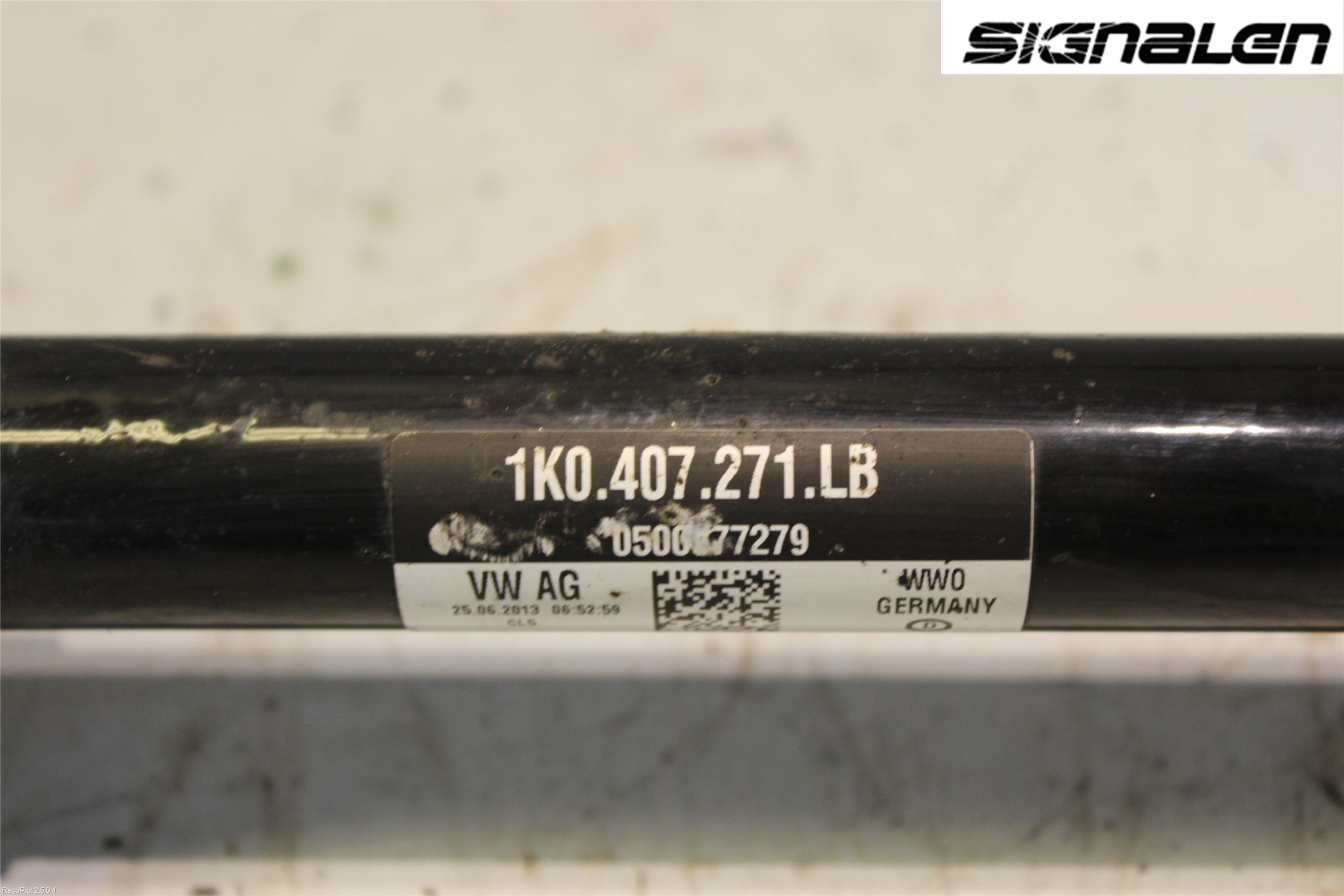 Audi A3/S3 8V 13-20 Drivaxel Fram Vänster