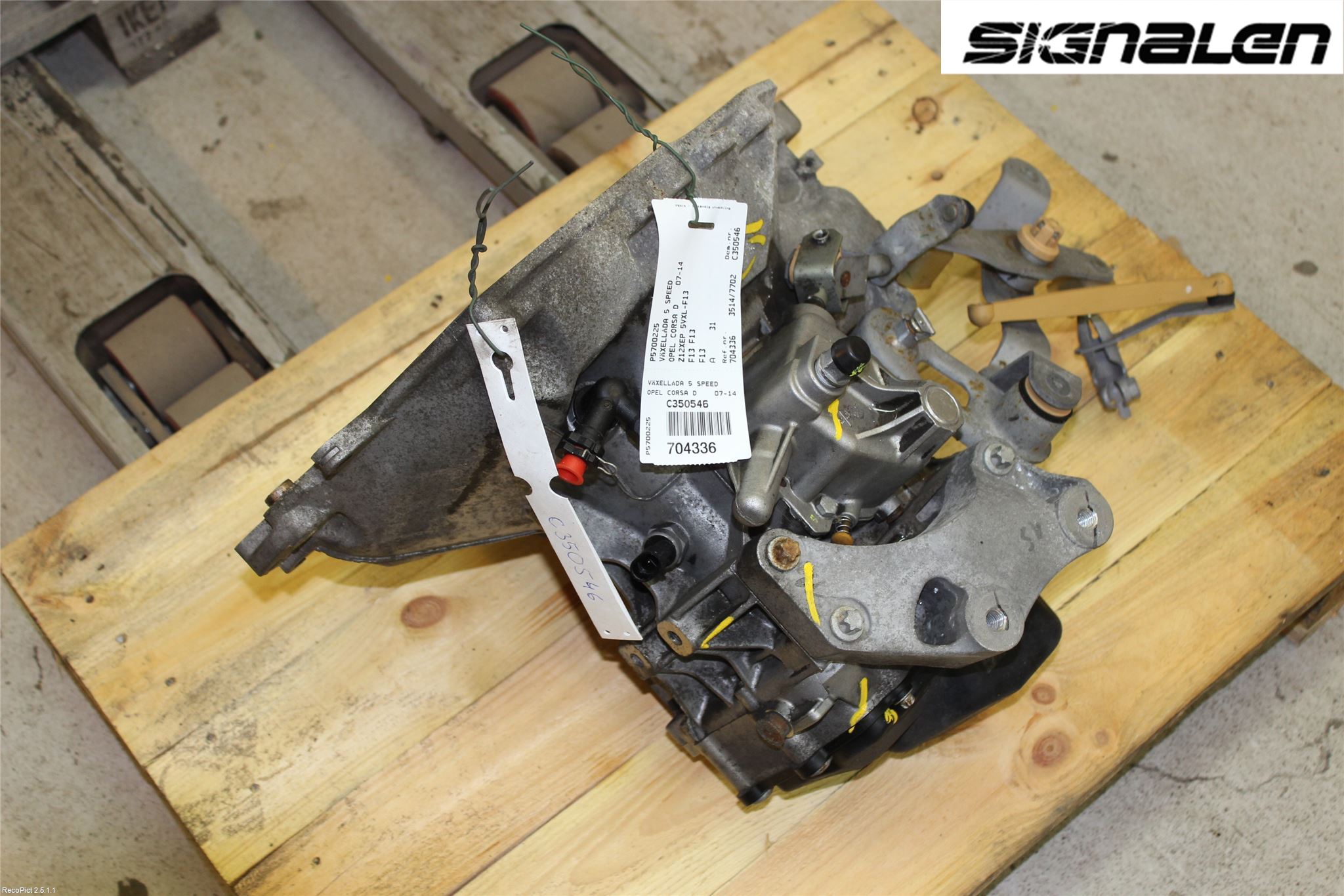 Opel CORSA D 07-14 Växellåda Man 5 Vxl